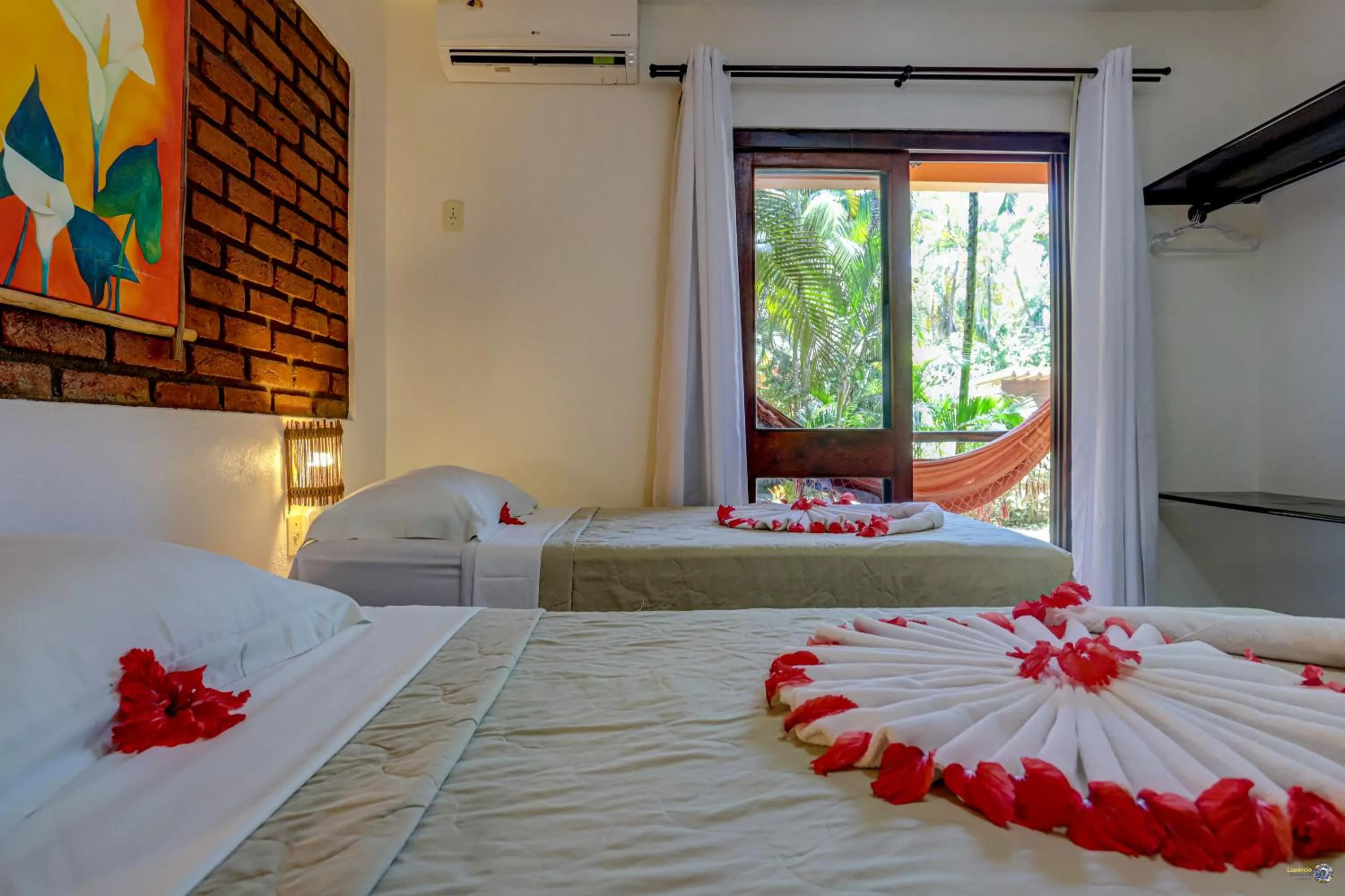 Bed in Pousada Villa N'kara