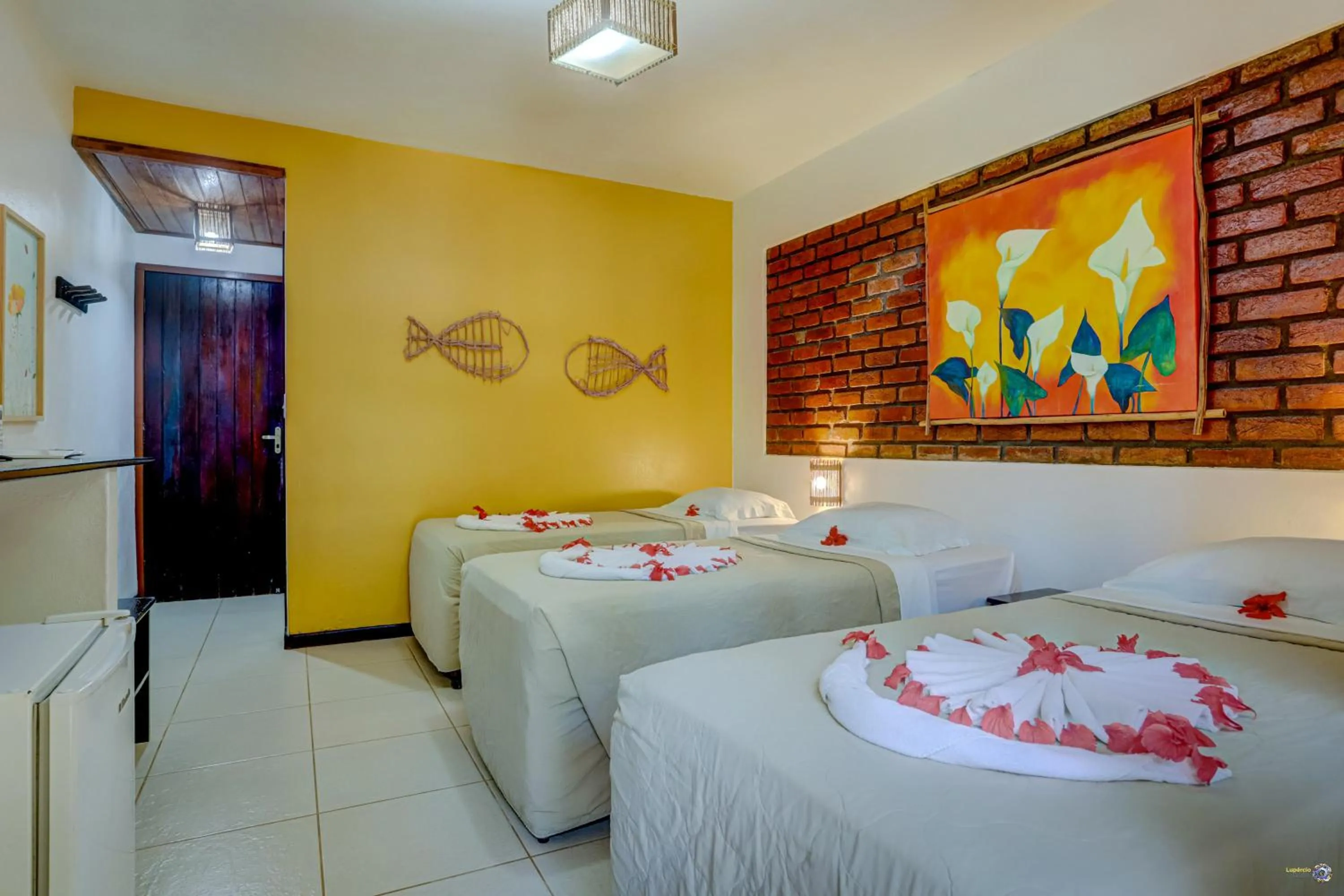 Bed in Pousada Villa N'kara