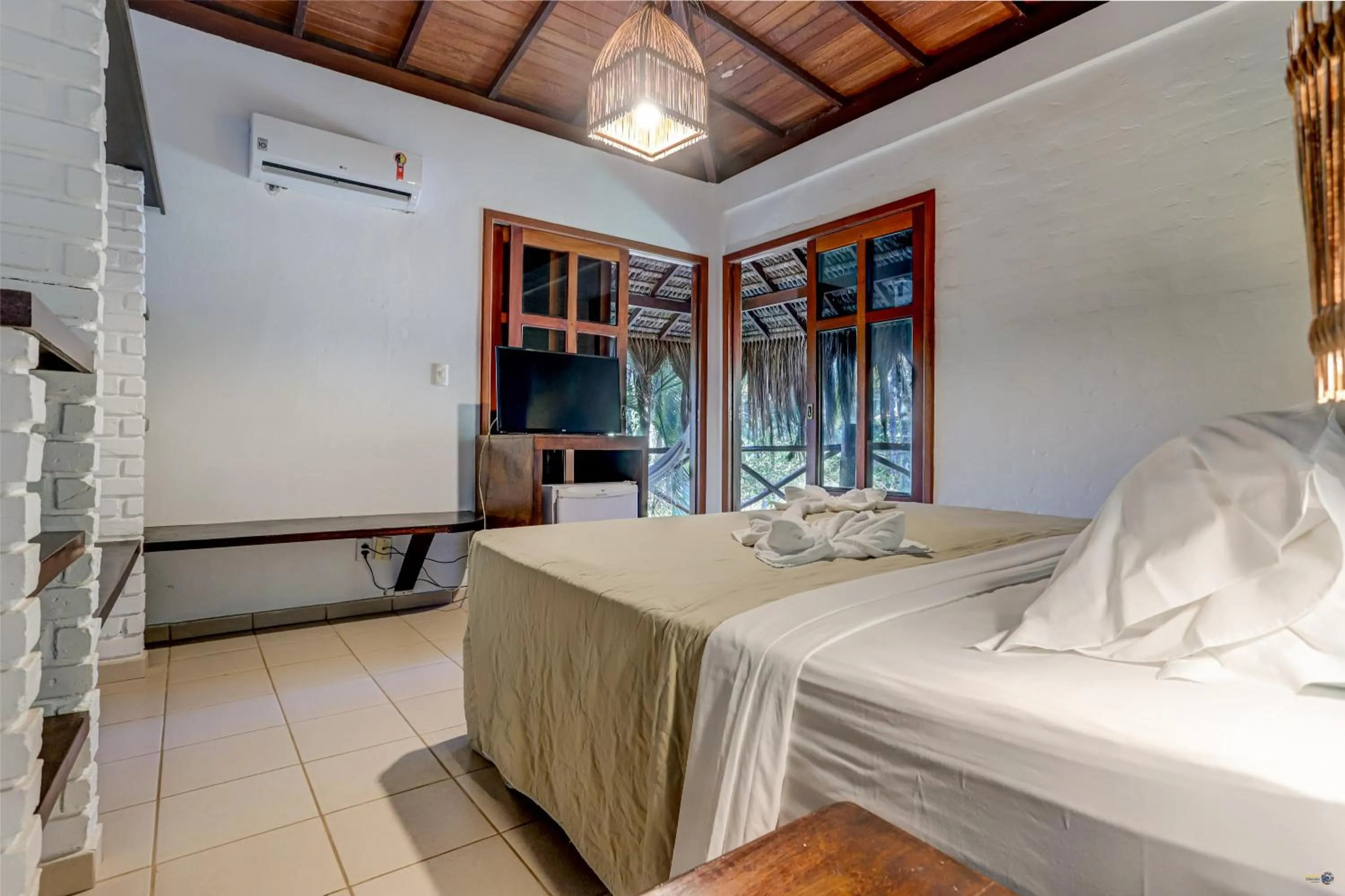 Bed in Pousada Villa N'kara