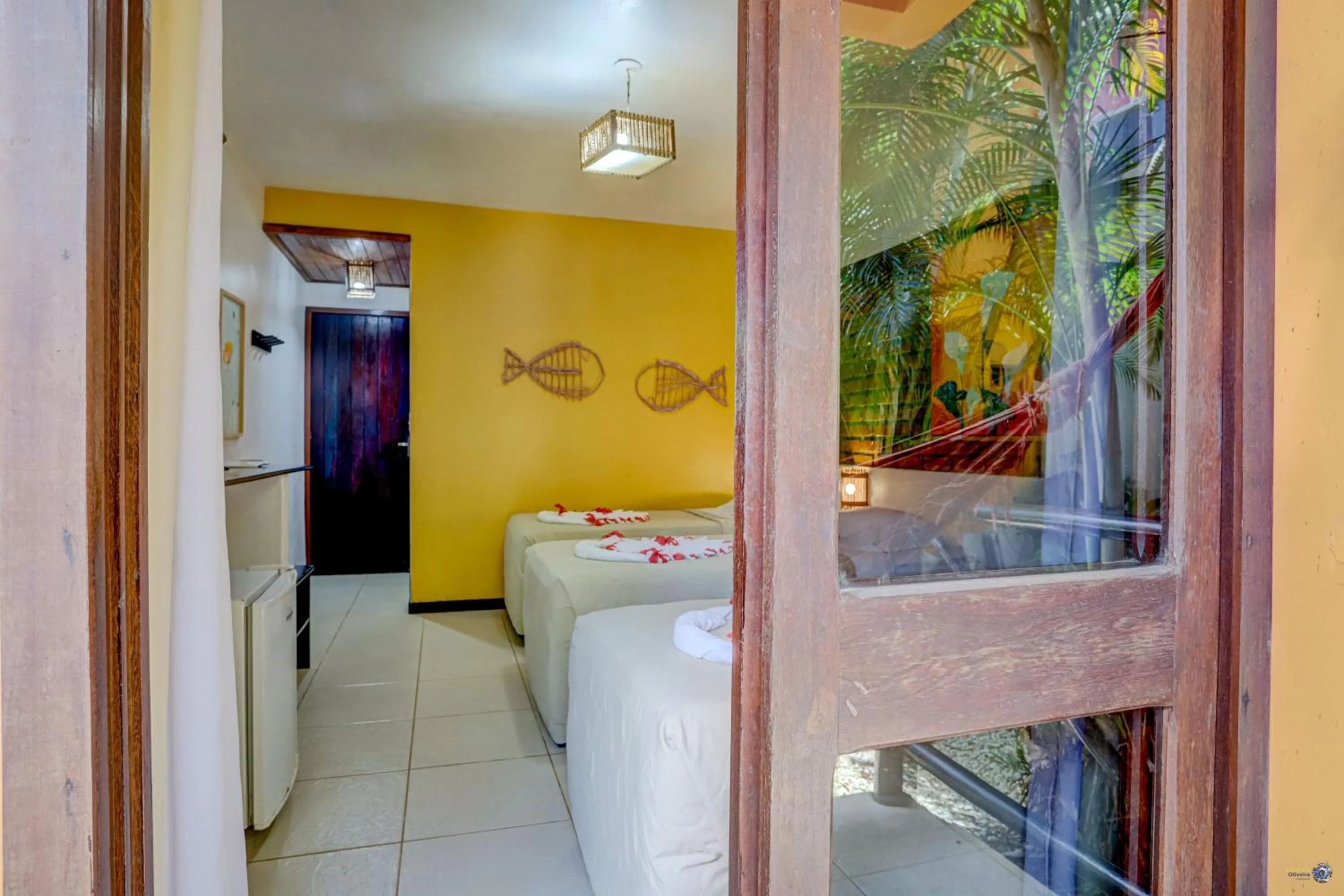 Bed in Pousada Villa N'kara