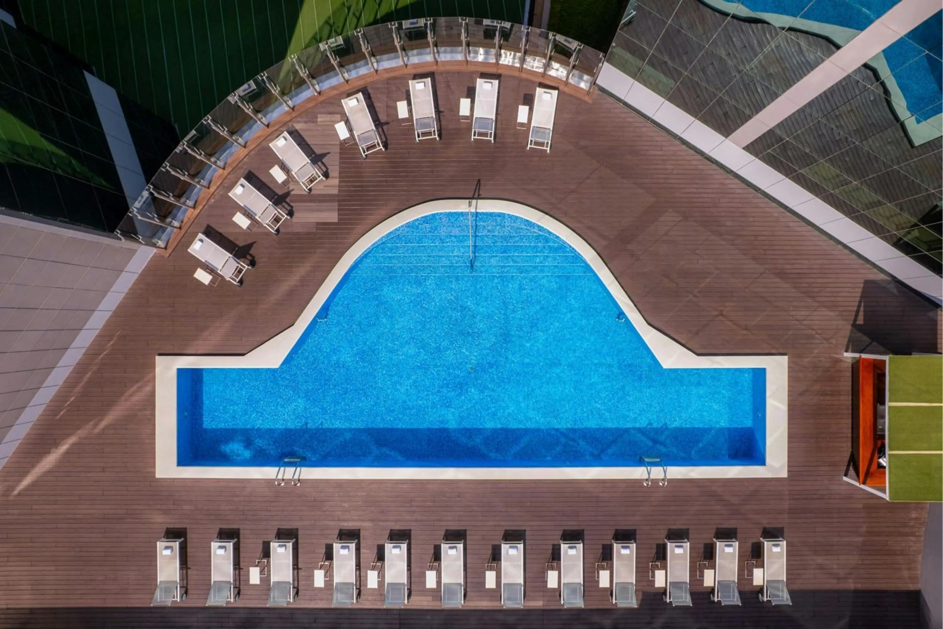 Swimming pool in JW Marriott Hotel Lima