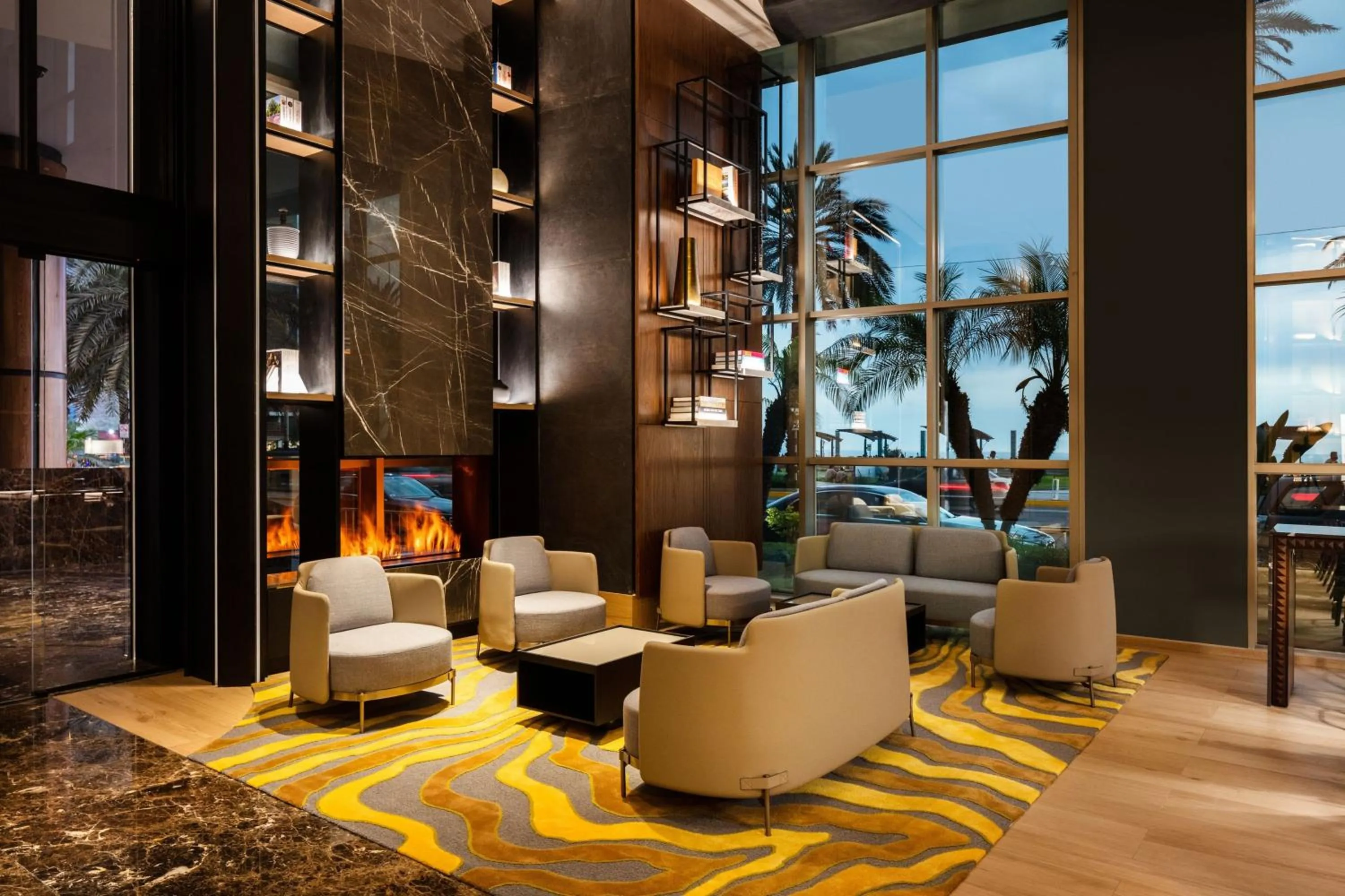 Lobby or reception in JW Marriott Hotel Lima