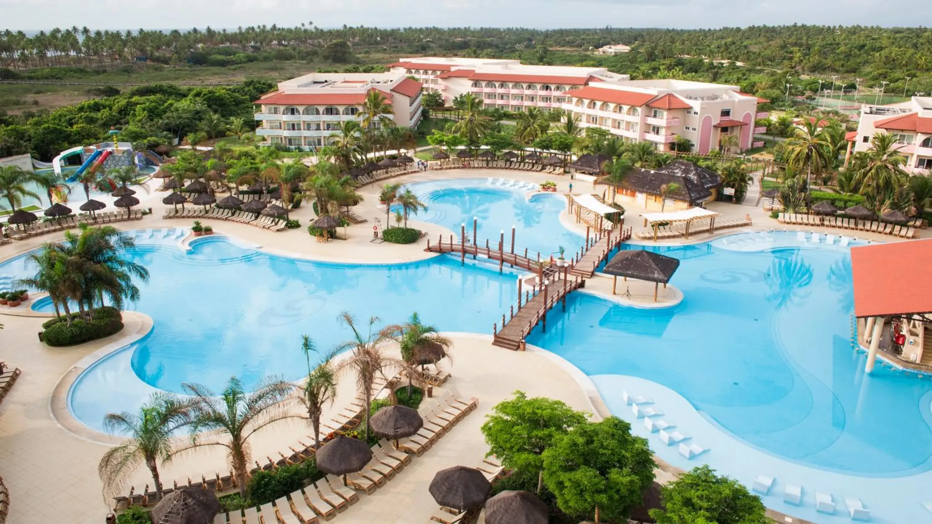 Bird's eye view in Grand Palladium Imbassaí Resort & Spa - All Inclusive Bird's eye view in Grand Palladium Imbassaí Resort & Spa - All Inclusive