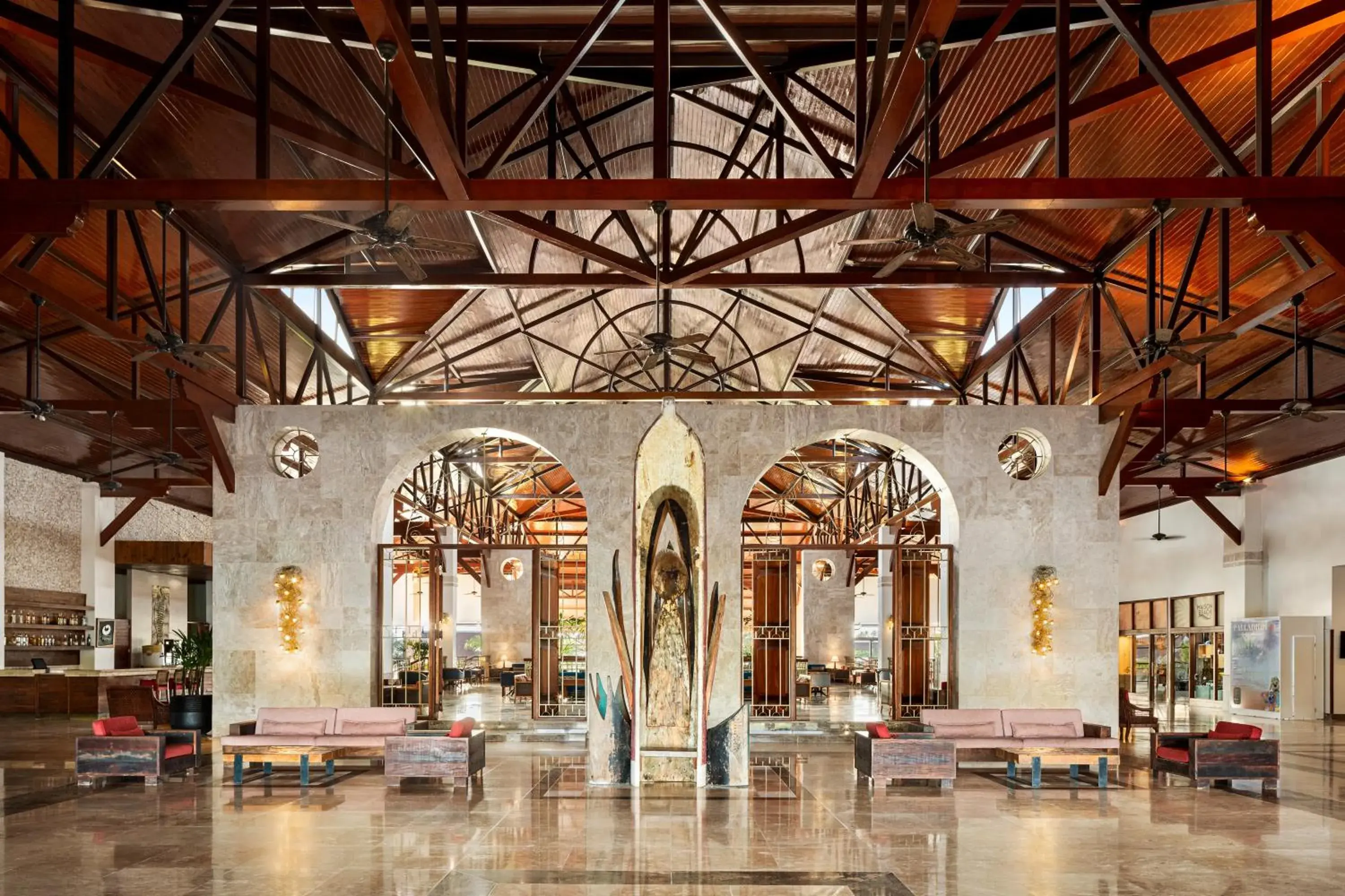 Lobby or reception in Grand Palladium Imbassaí Resort & Spa - All Inclusive Lobby or reception in Grand Palladium Imbassaí Resort & Spa - All Inclusive