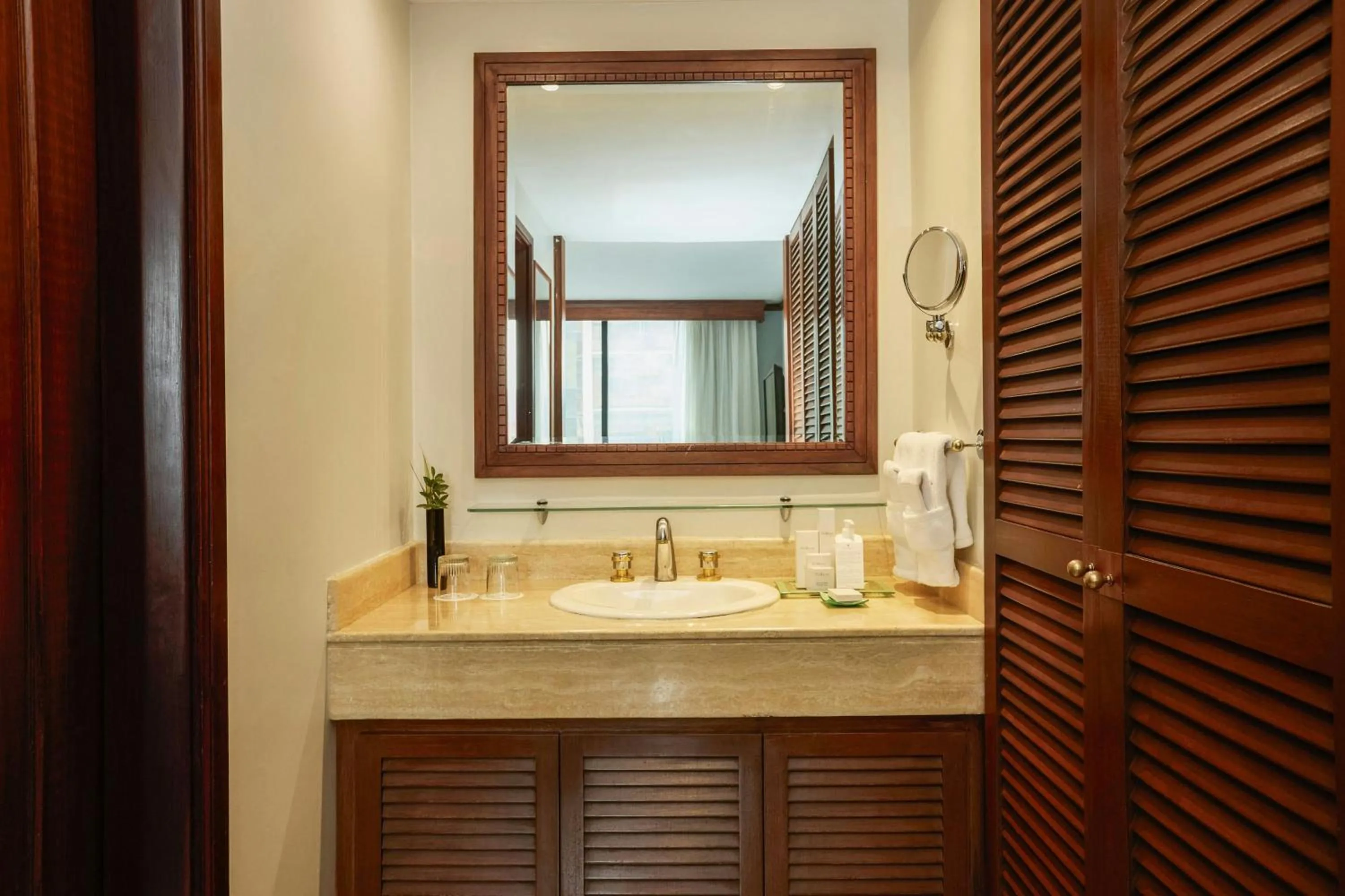 Bathroom in JW Marriott Caracas