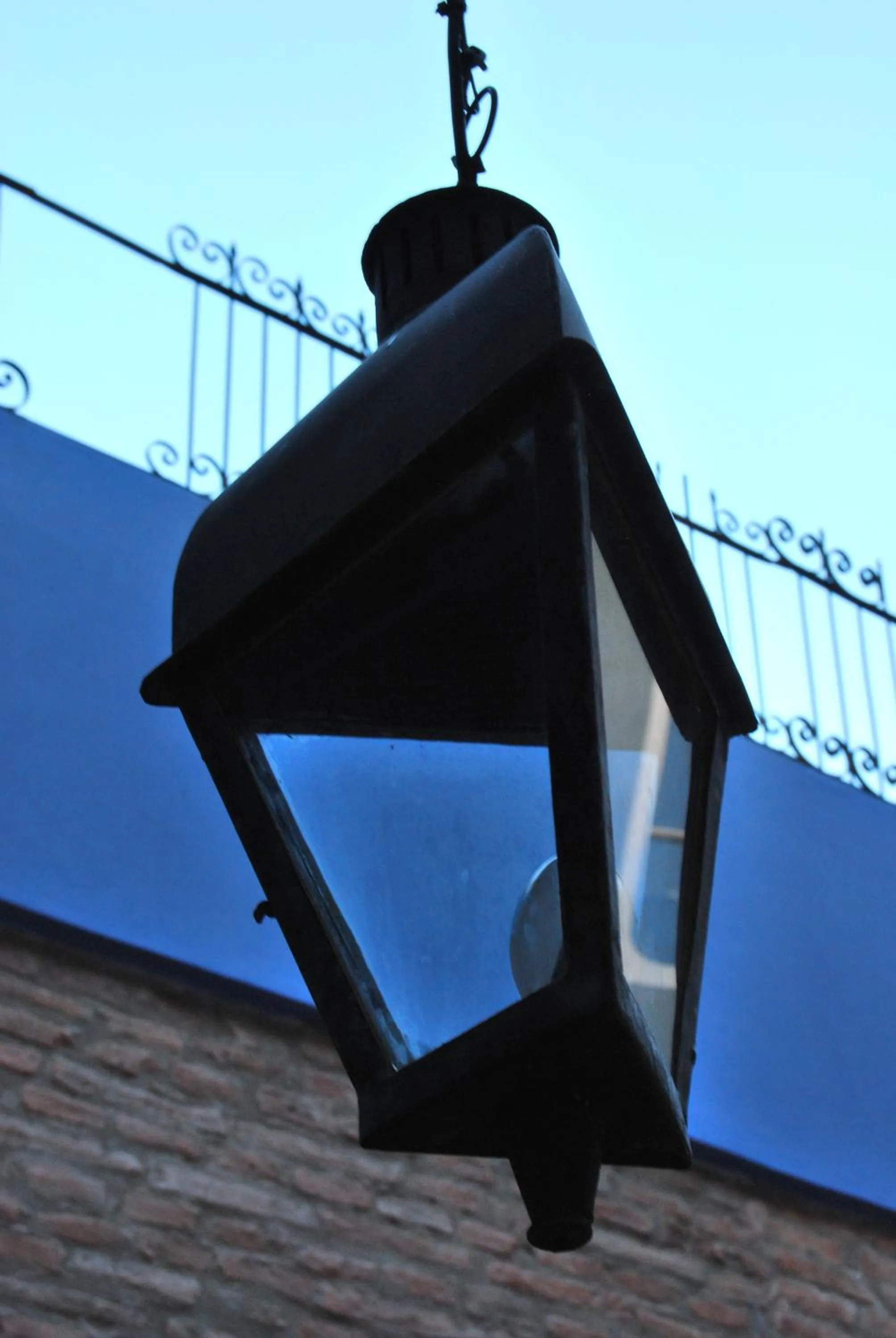 Decorative detail in La Rozada Suites