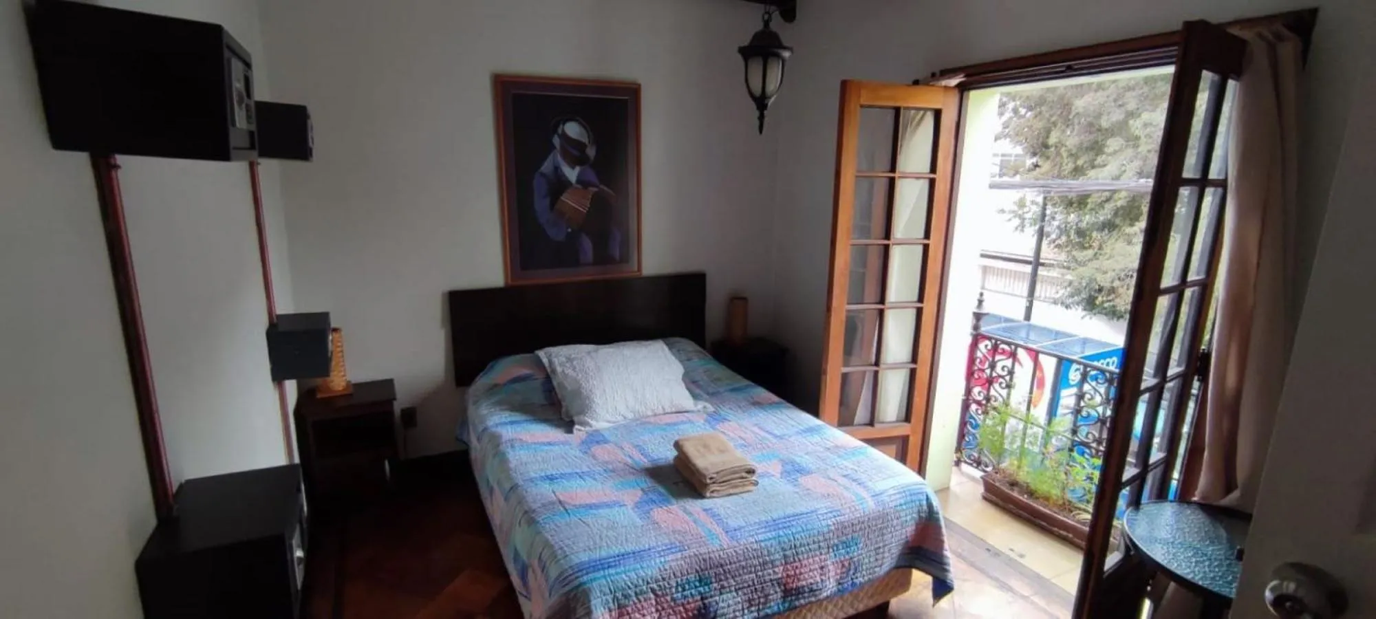 Double Room with Balcony in Aji Hostel Providencia
