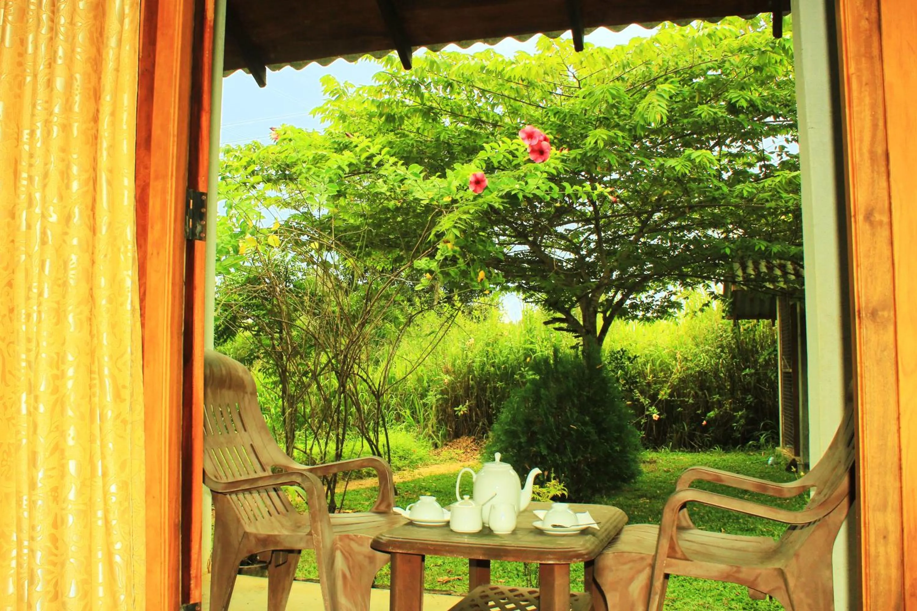 Patio in Green Hut Nature Resort