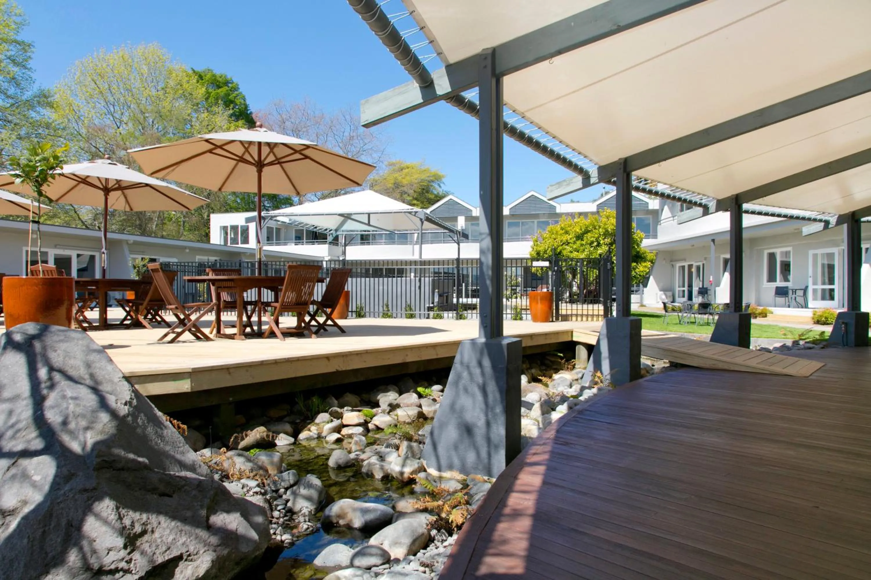 Property building in Anchorage Resort Taupo NZ