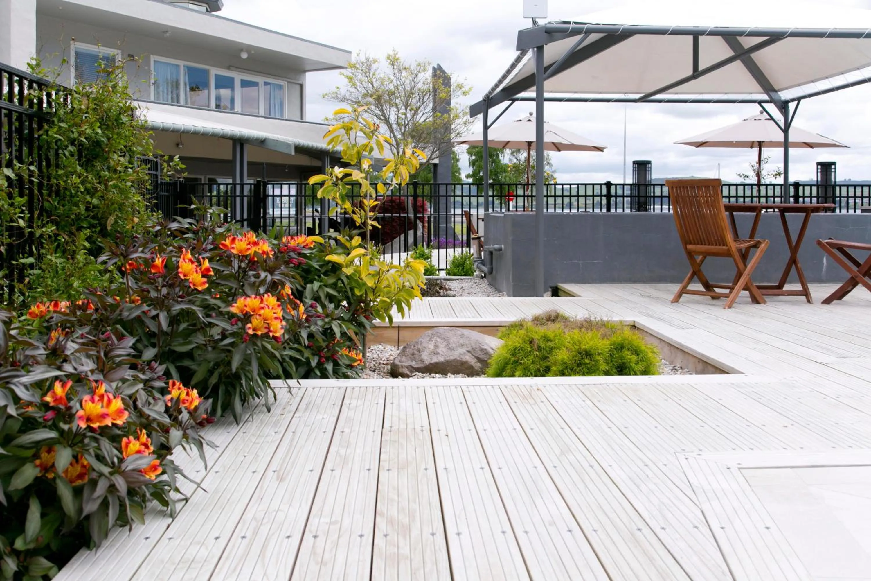Property building in Anchorage Resort Taupo NZ