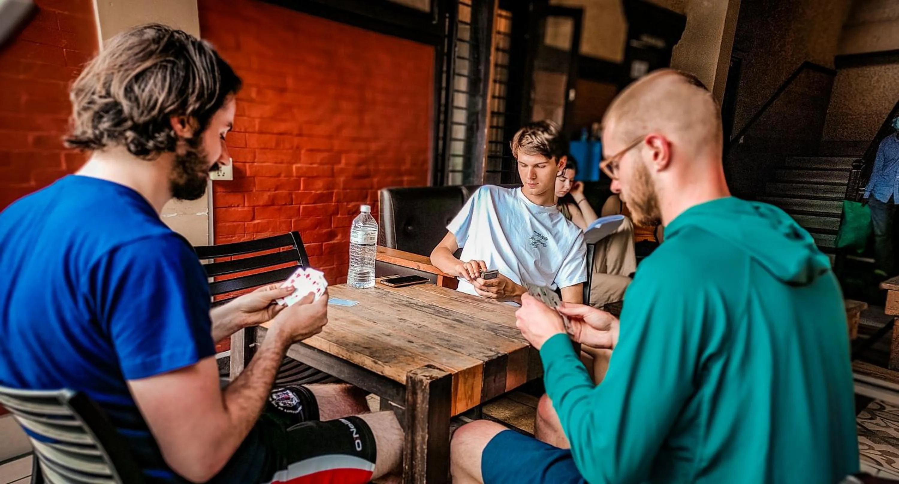 group of guests in Hotel Forest Lake Backpackers' Hostel
