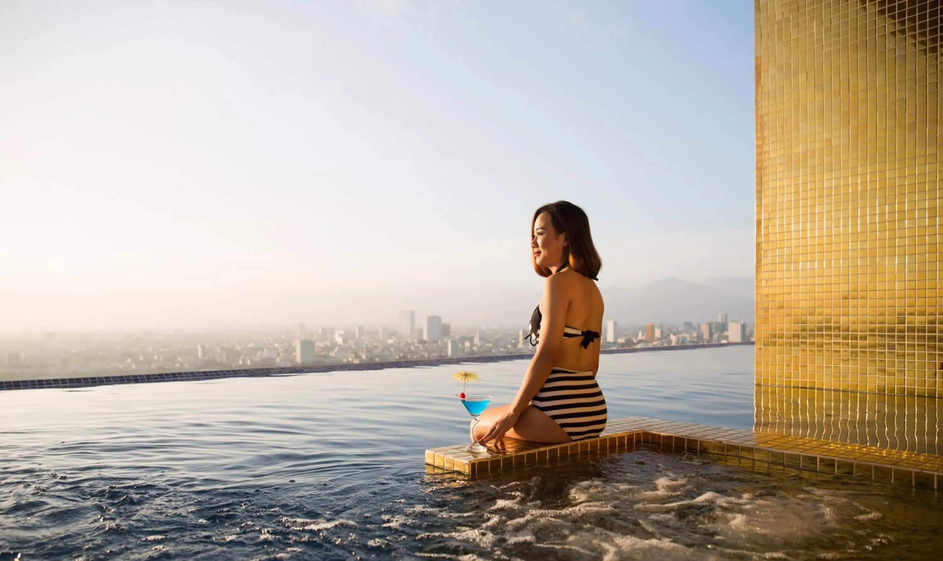 Swimming pool in Fivitel Da Nang