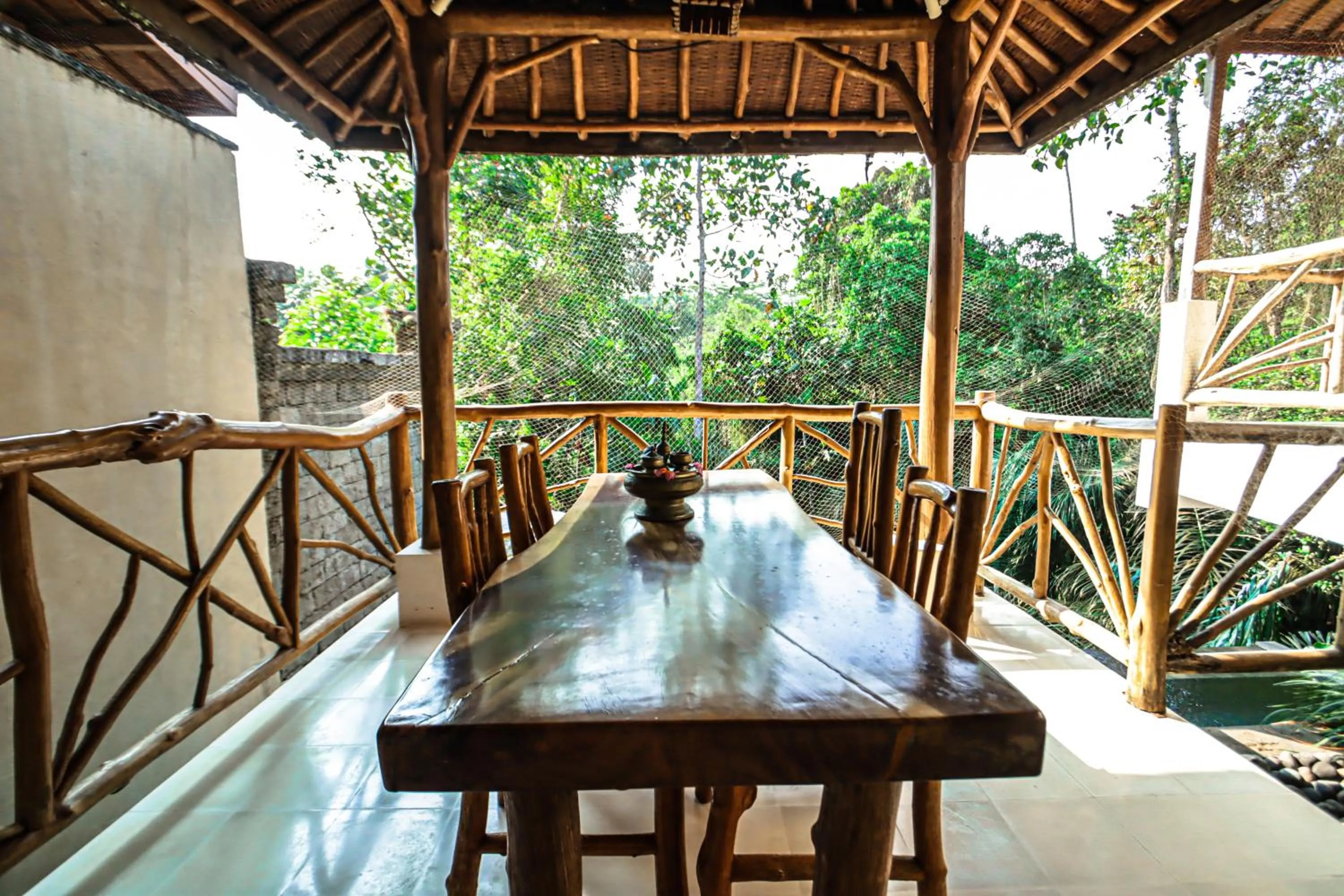 Dining area in Alam Ubud Culture Villas And Residences