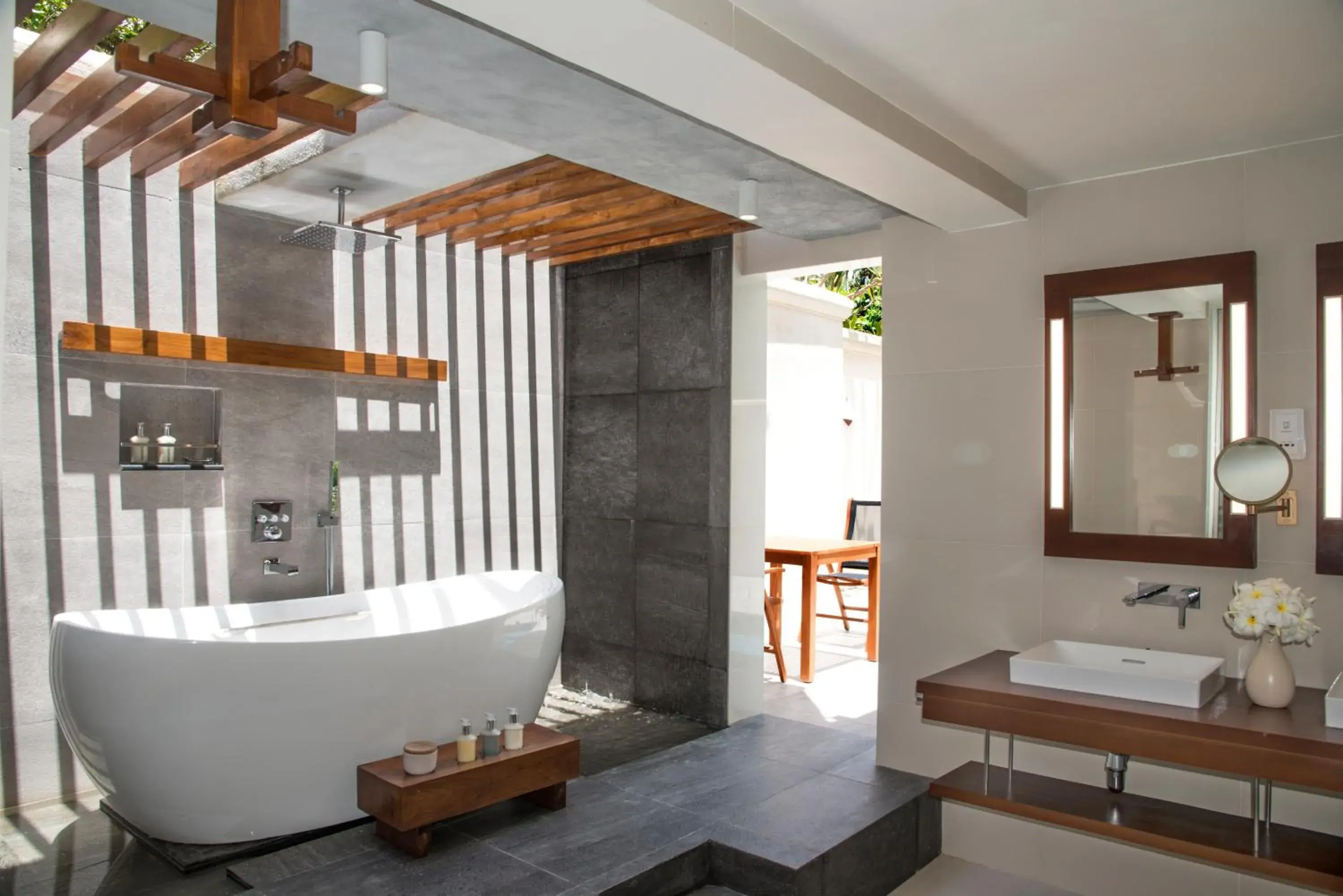 Bathroom in Jetwing Saman Villas, A Luxury Reserve - Adults Only Bathroom in Jetwing Saman Villas, A Luxury Reserve - Adults Only