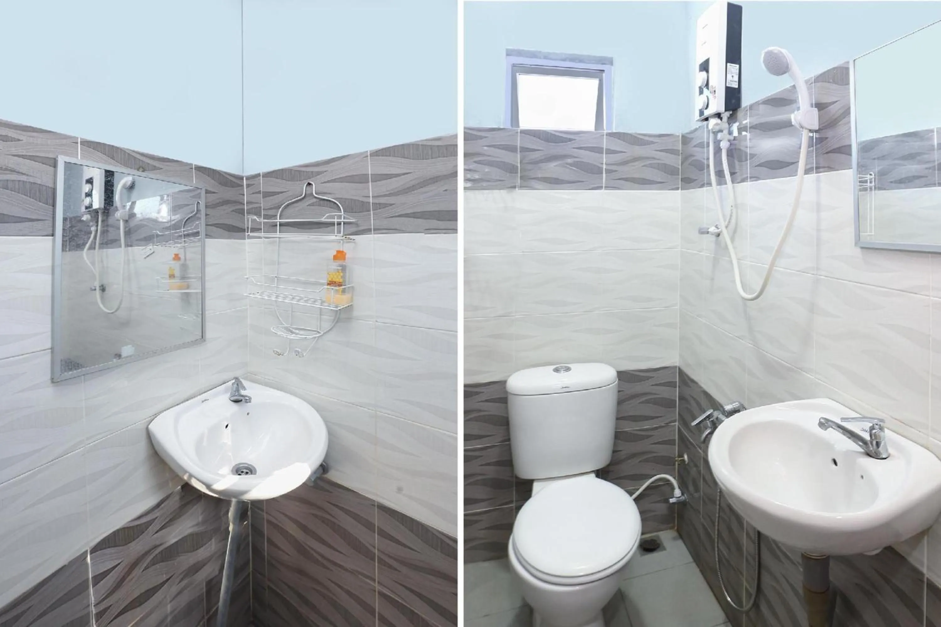 Bathroom in SPOT ON 89796 D'noor Budget Inn