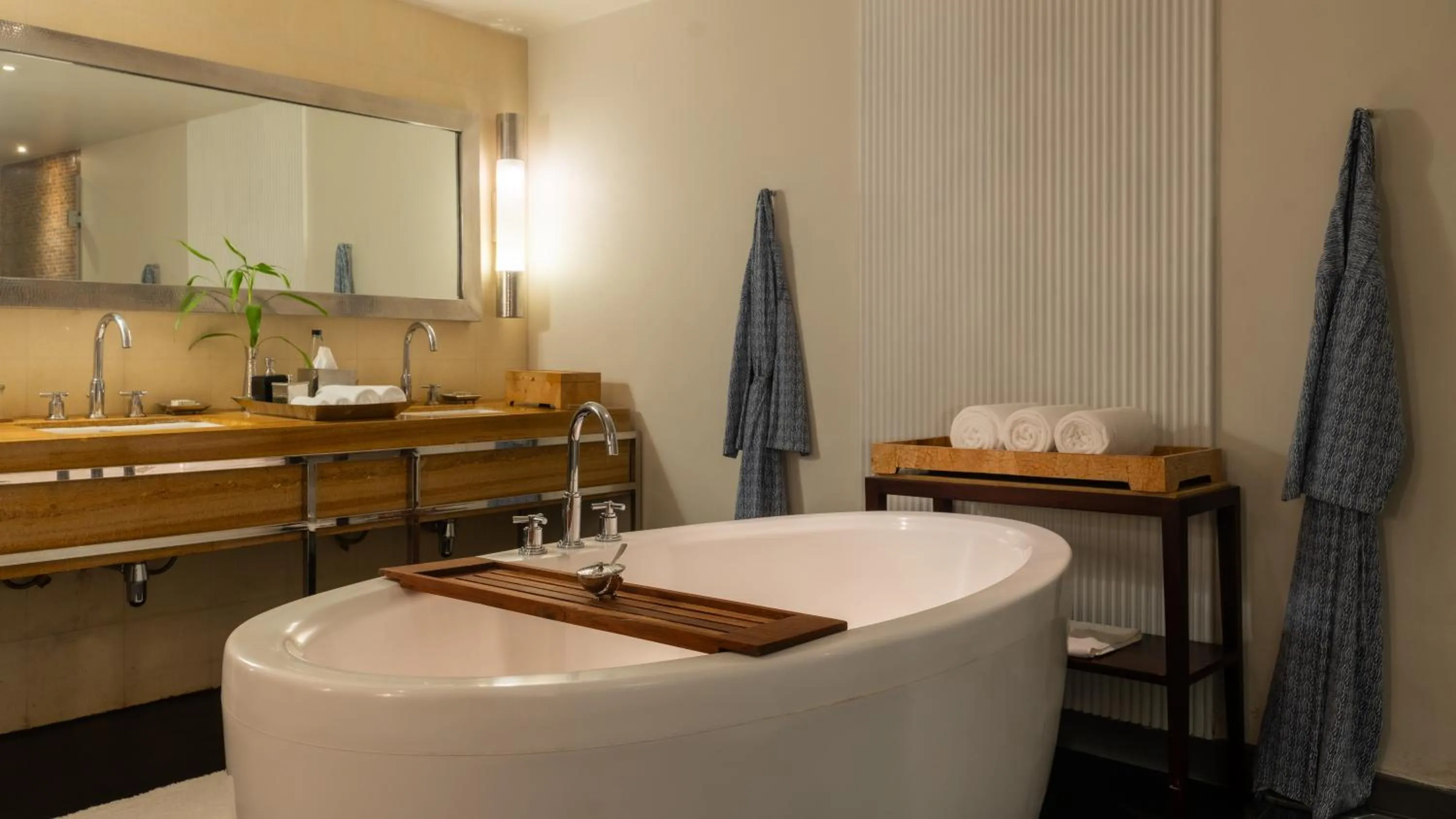 Bathroom in Alila Diwa Goa - A Hyatt Brand