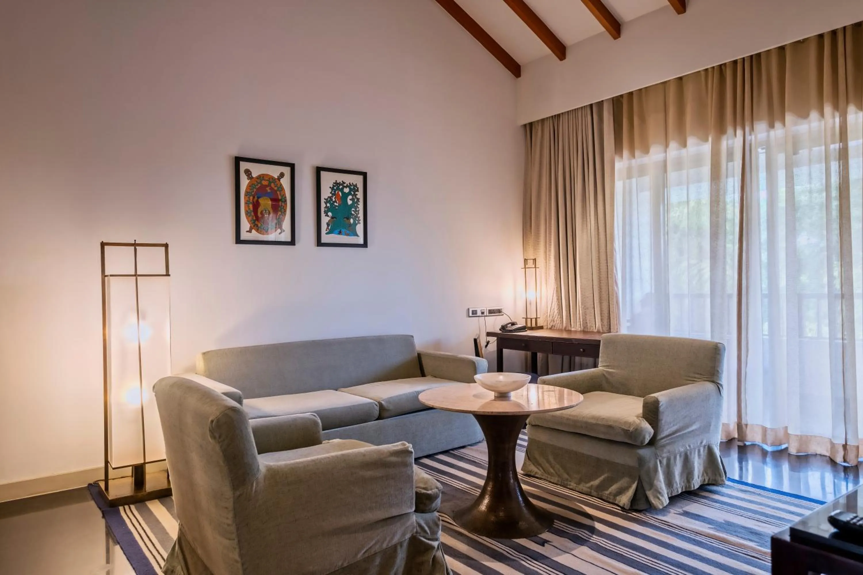 Living room in Alila Diwa Goa - A Hyatt Brand