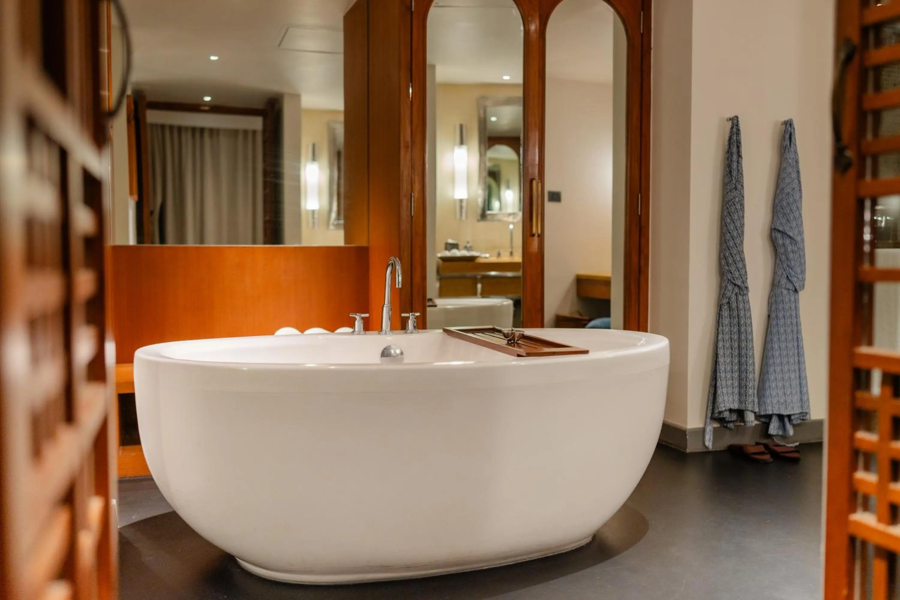 Bathroom in Alila Diwa Goa - A Hyatt Brand