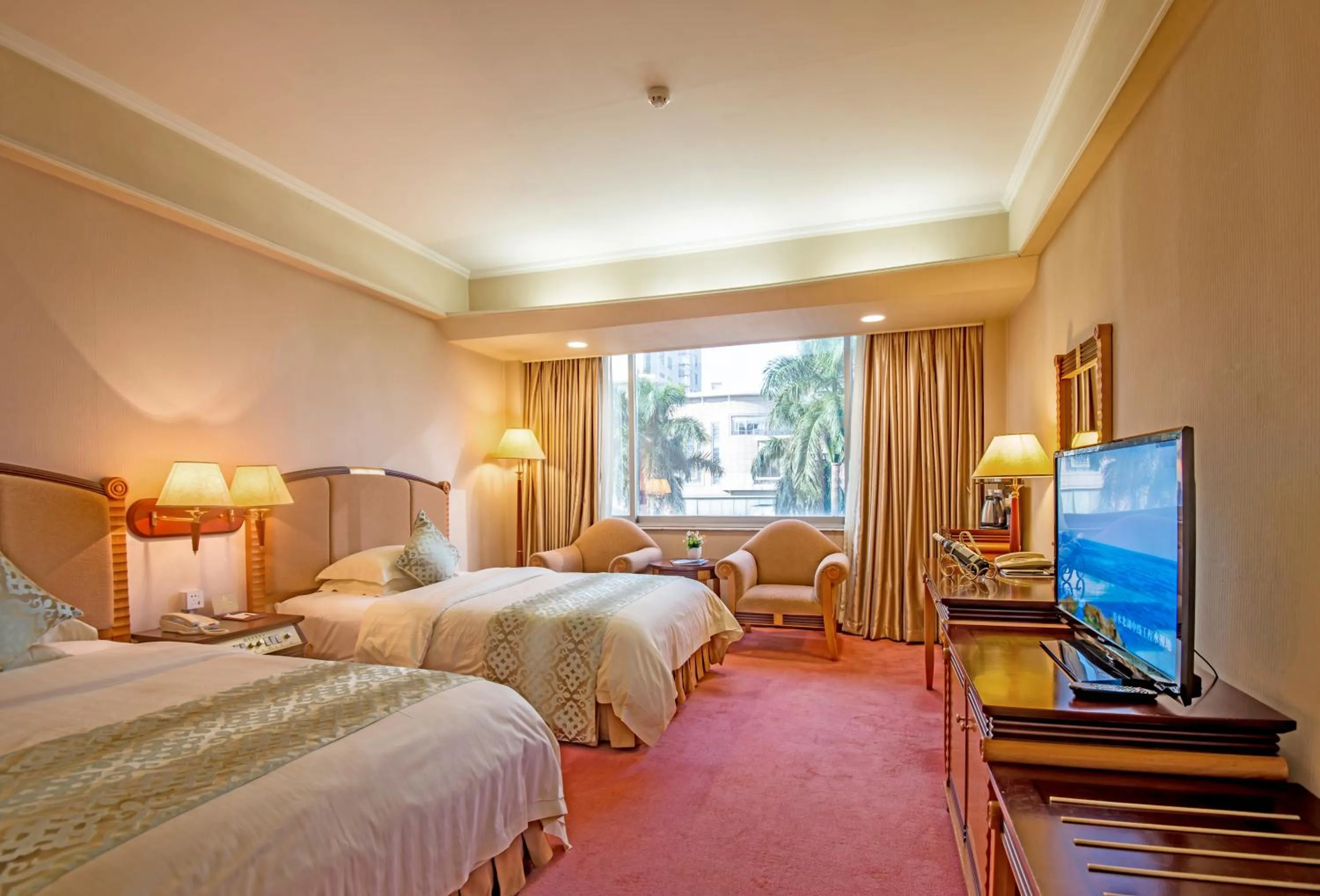 TV and multimedia, Bed in Panyu Hotel