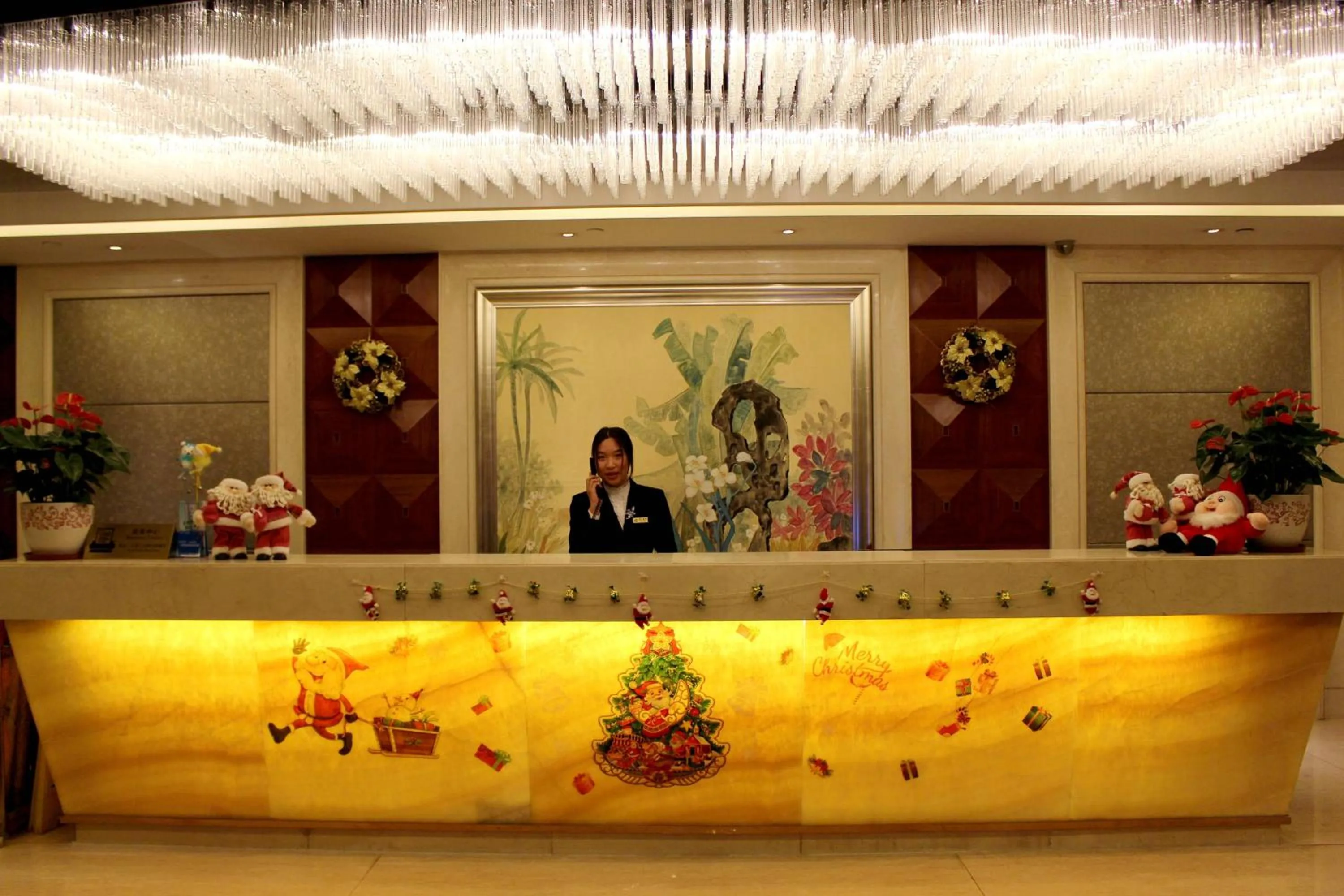 Decorative detail in Panyu Hotel