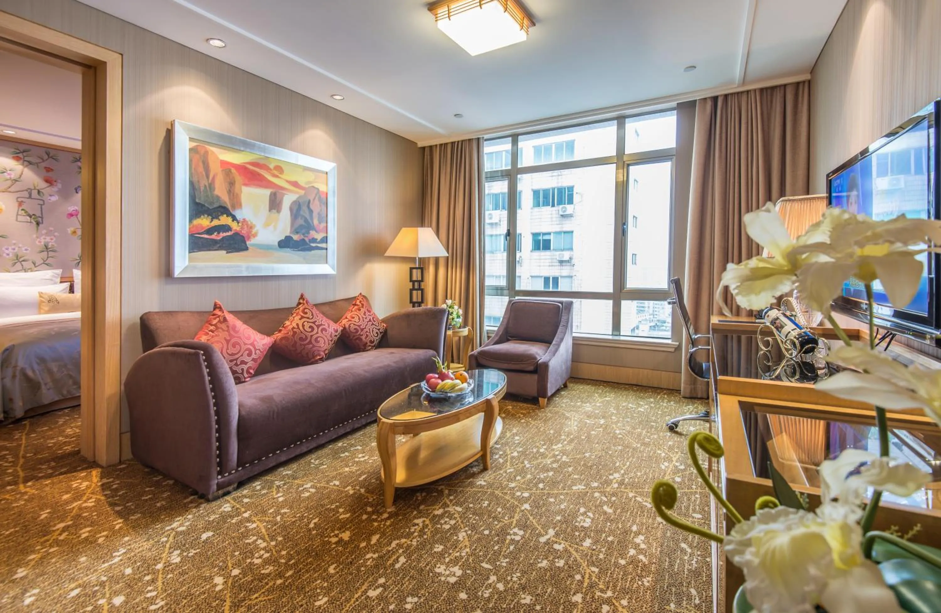 Living room in Panyu Hotel