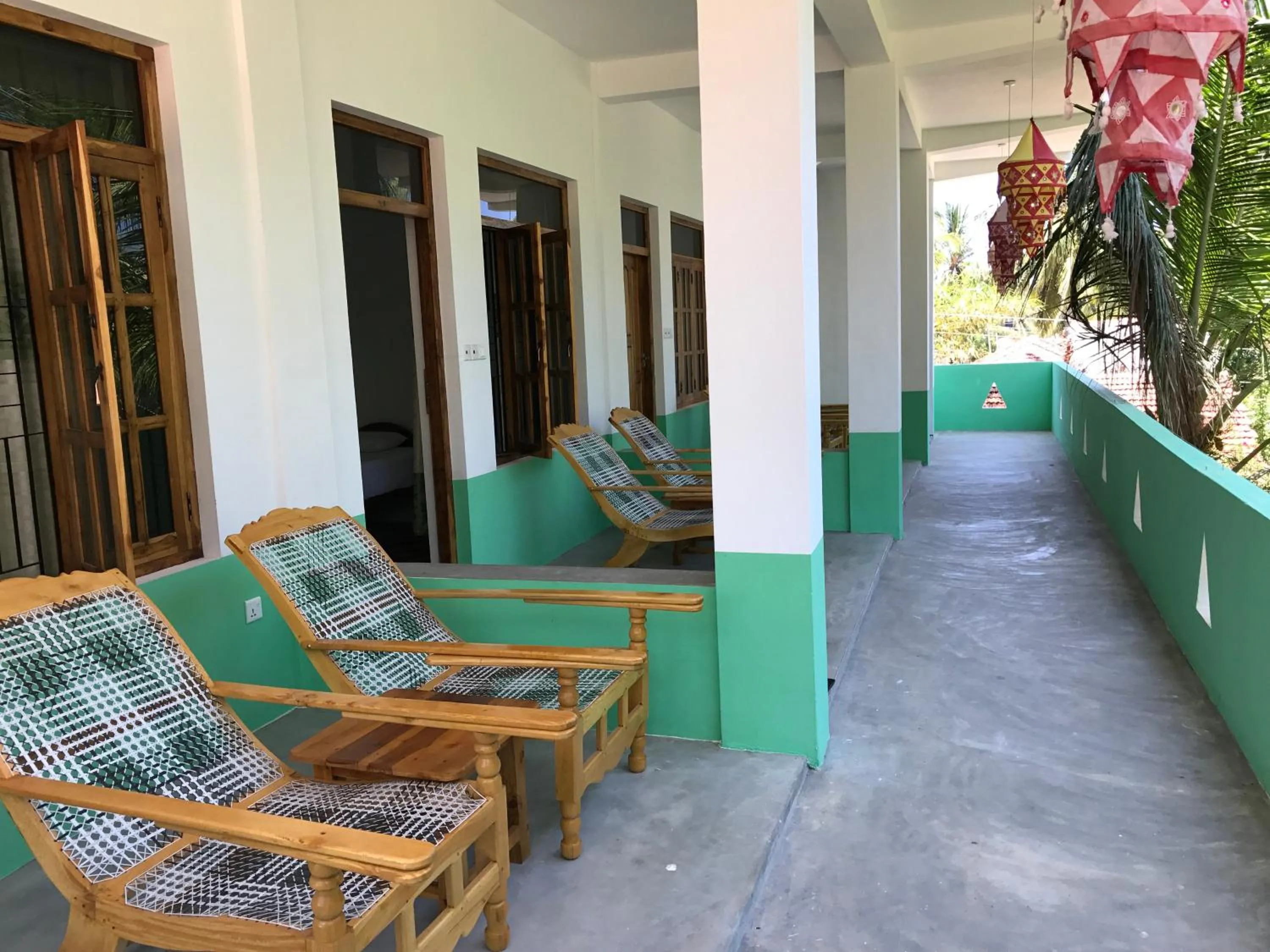 Balcony/Terrace in Nice Place Beach Hotel