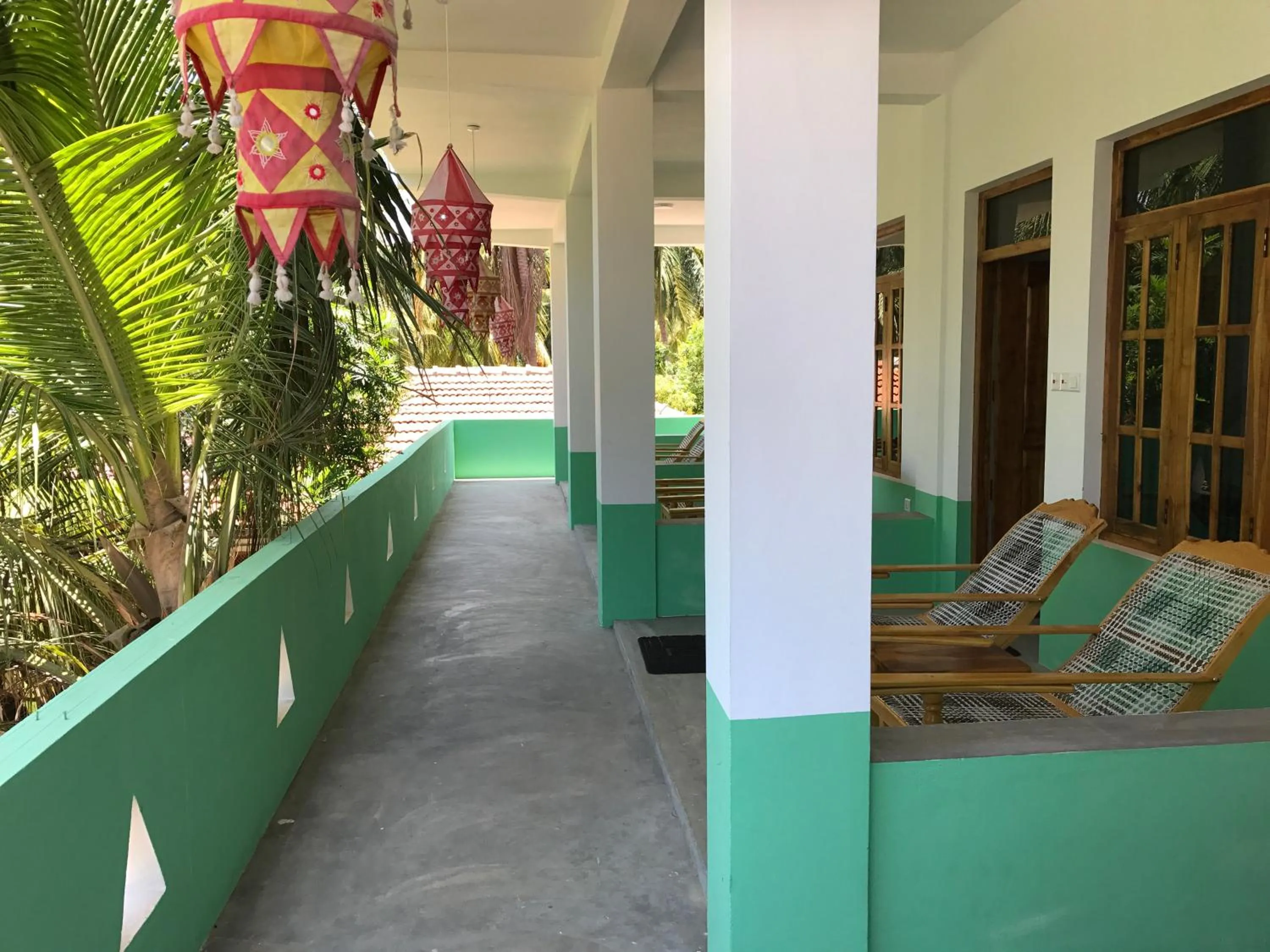 Balcony/Terrace in Nice Place Beach Hotel