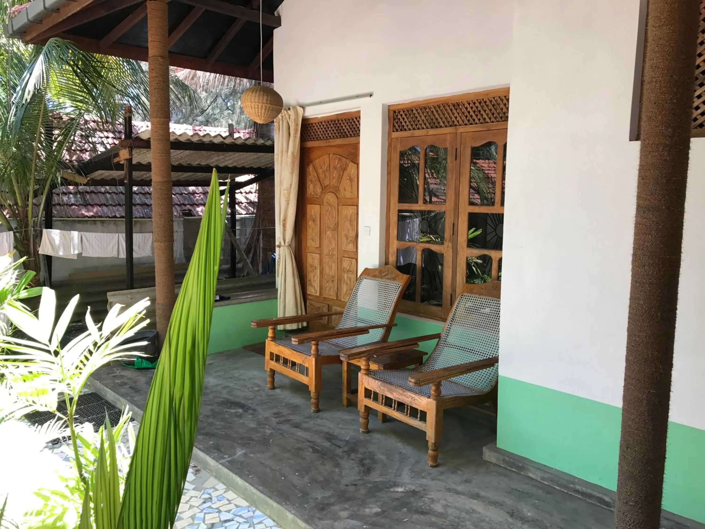 Balcony/Terrace in Nice Place Beach Hotel