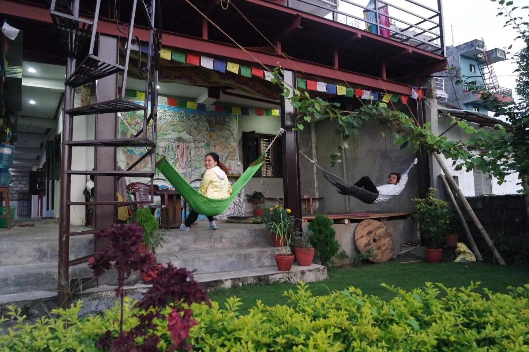 Restaurant/places to eat in Pokhara Youth Hostel