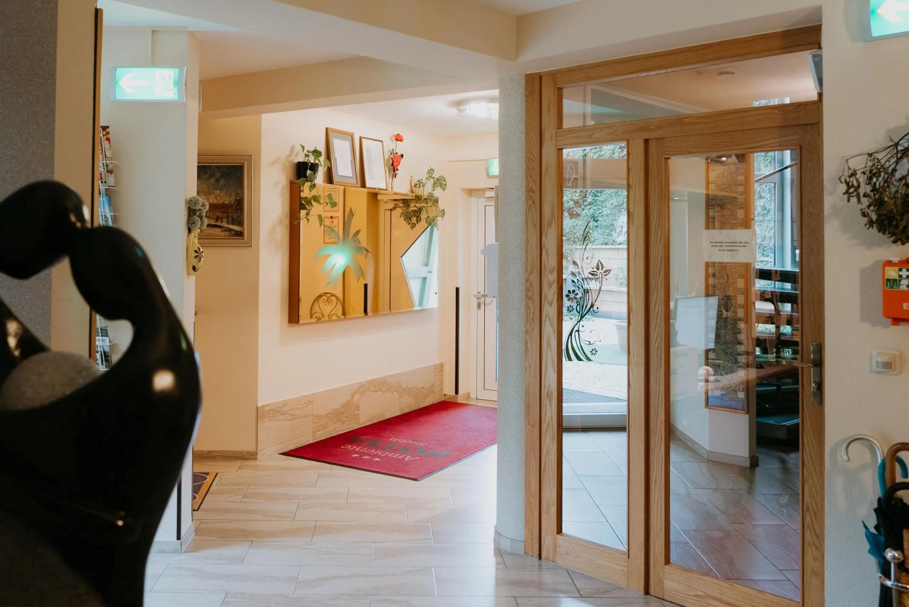 Bed in Ambiente Hotel Strehla