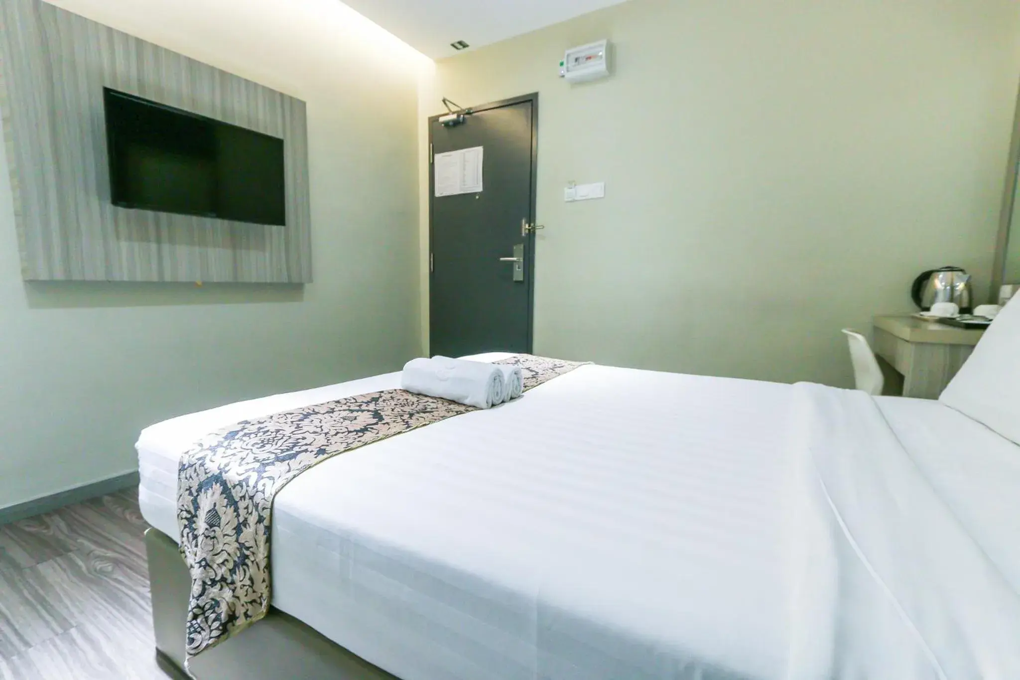 Bed in Hotel 99 Kepong