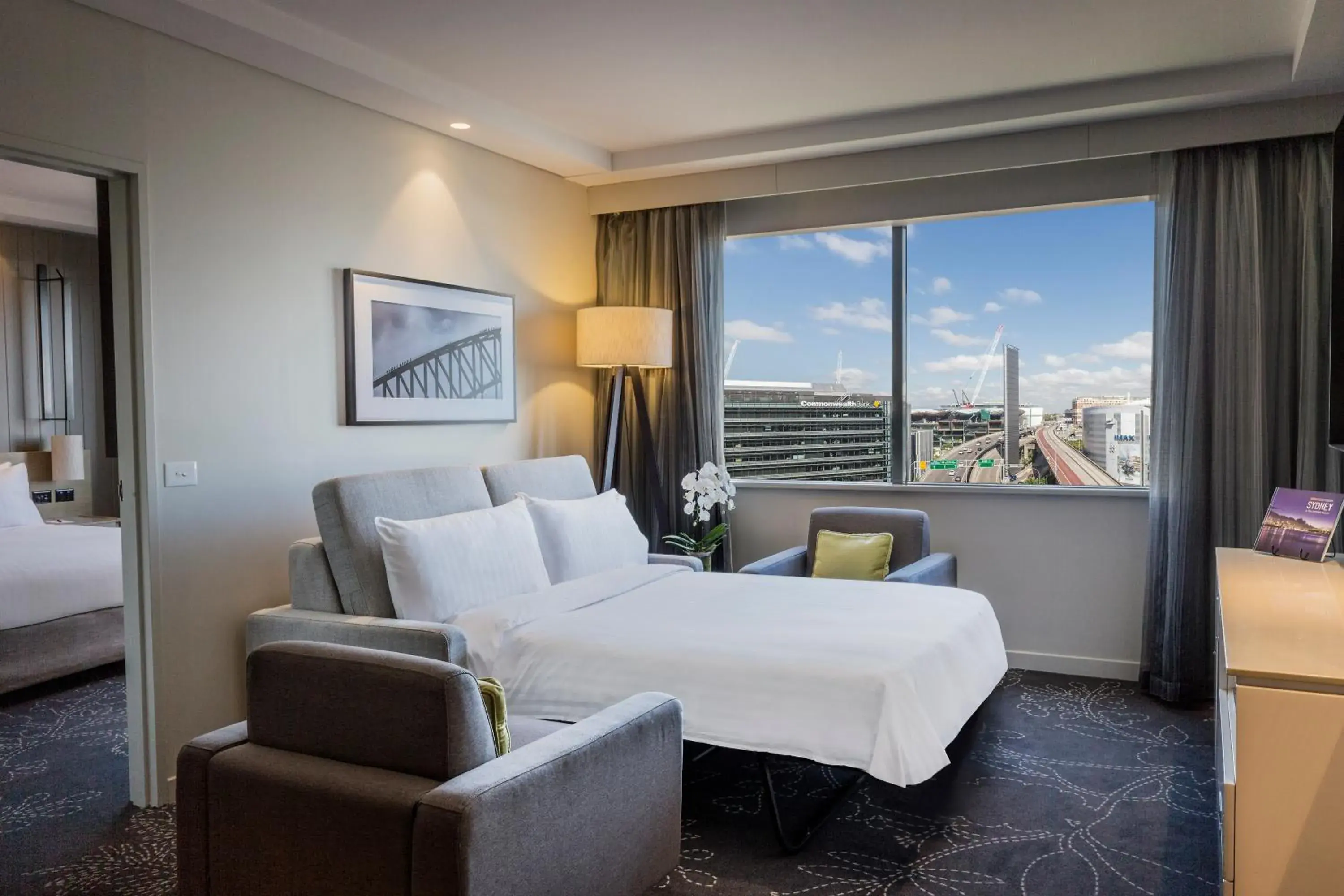Bed in PARKROYAL Darling Harbour, Sydney Bed in PARKROYAL Darling Harbour, Sydney