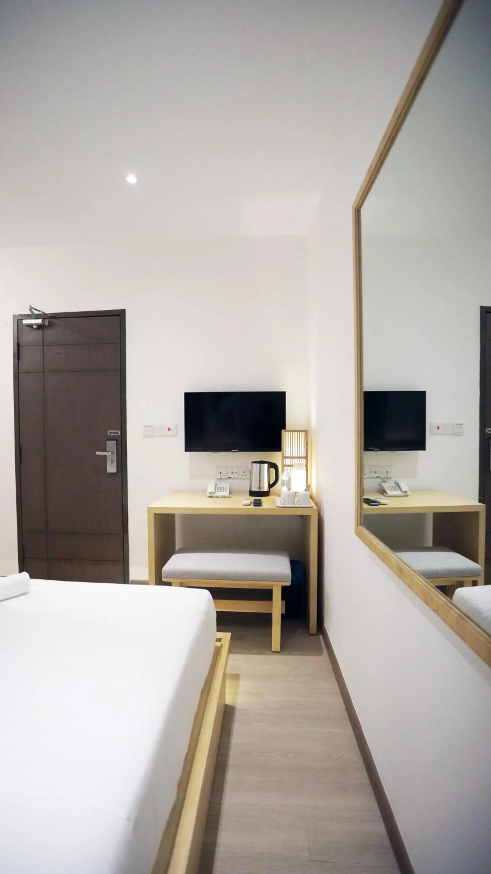 TV and multimedia, Bed in Vivids Hotel