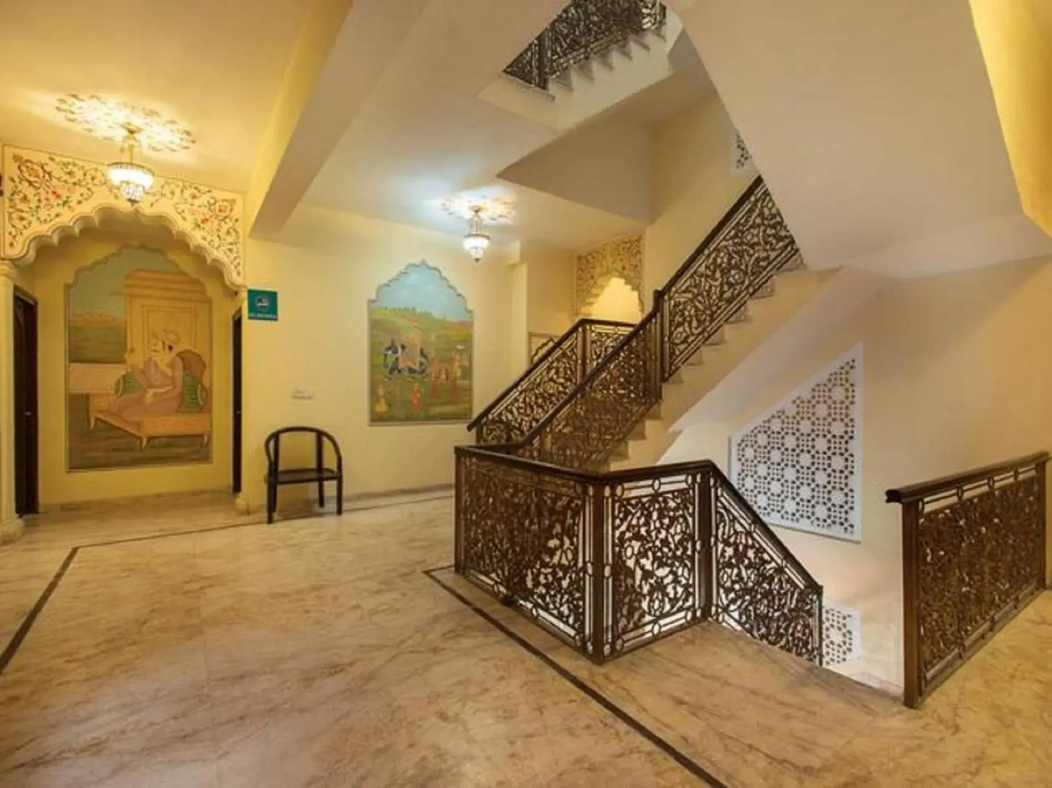 Decorative detail in Hotel Amer View Decorative detail in Hotel Amer View