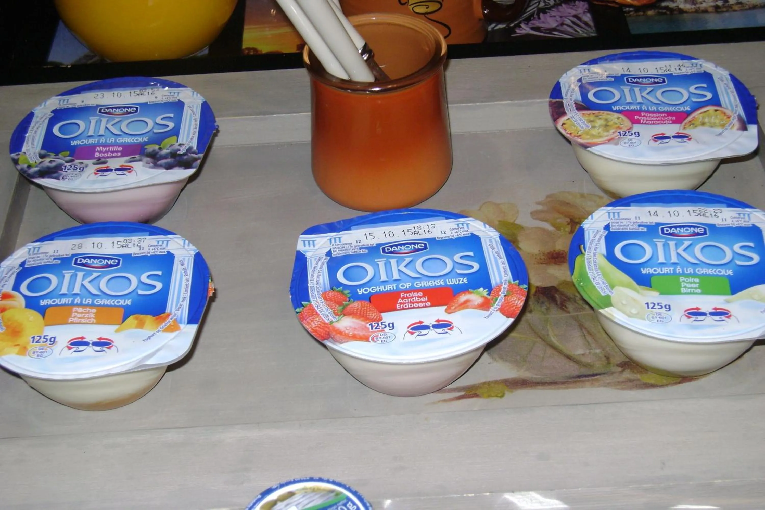 Continental breakfast in Le Castillon