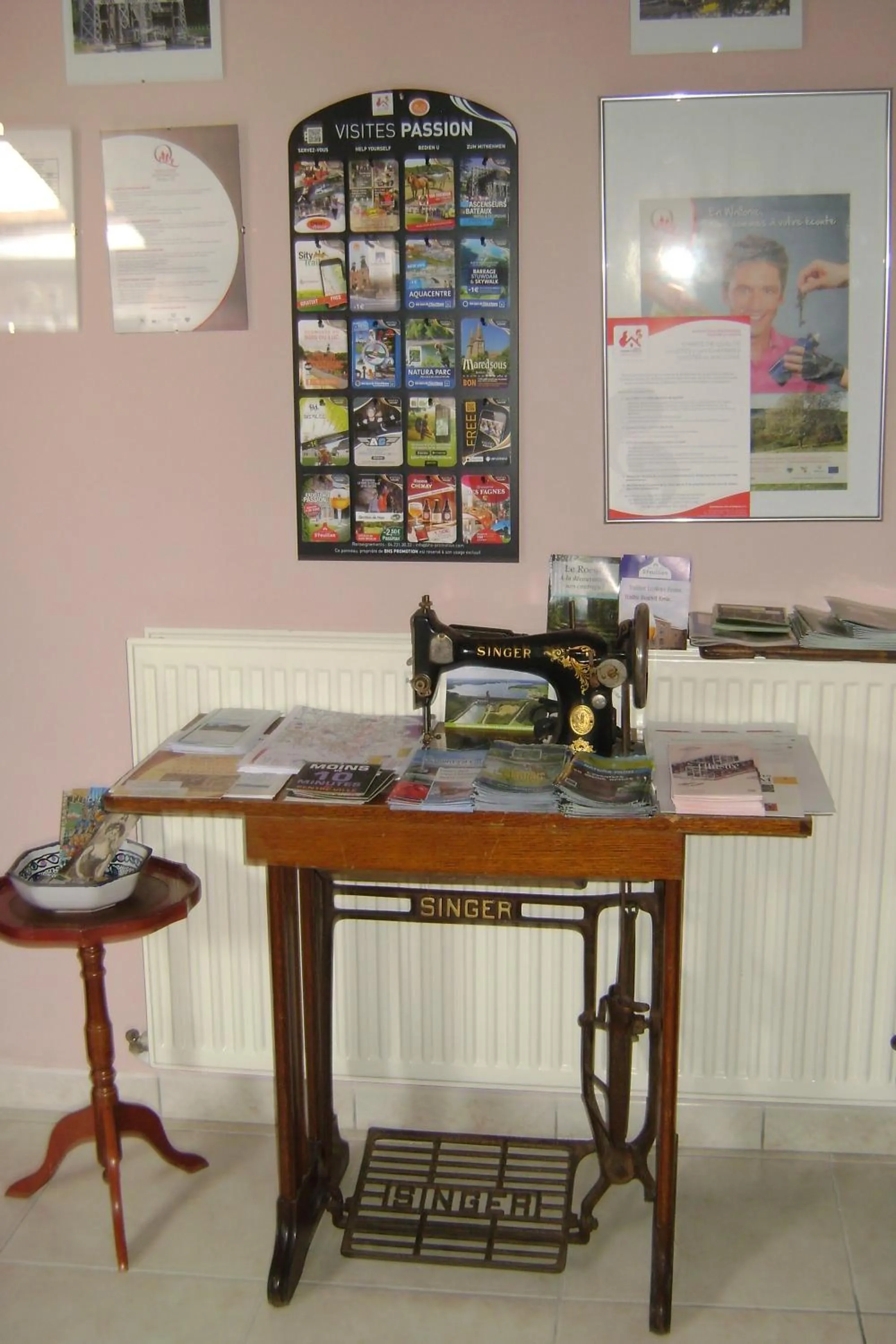 Living room in Le Castillon