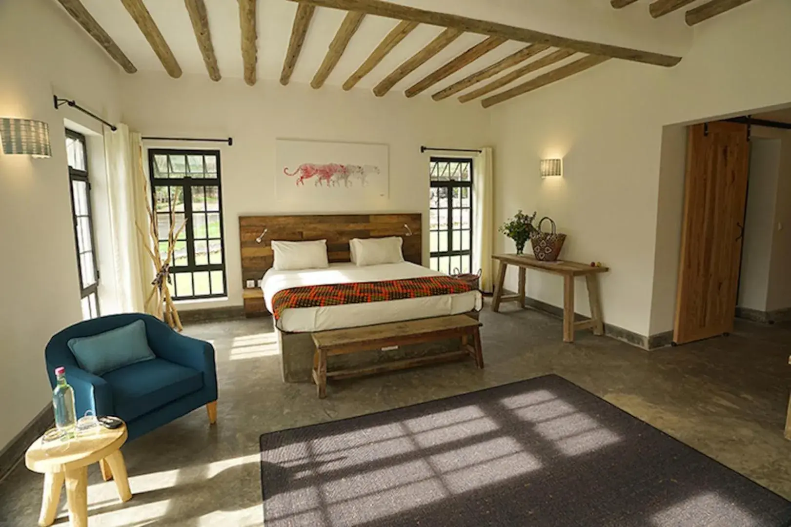 Deluxe Double Room with Balcony in Arusha Villa Karamu Coffee Estate Deluxe Double Room with Balcony in Arusha Villa Karamu Coffee Estate