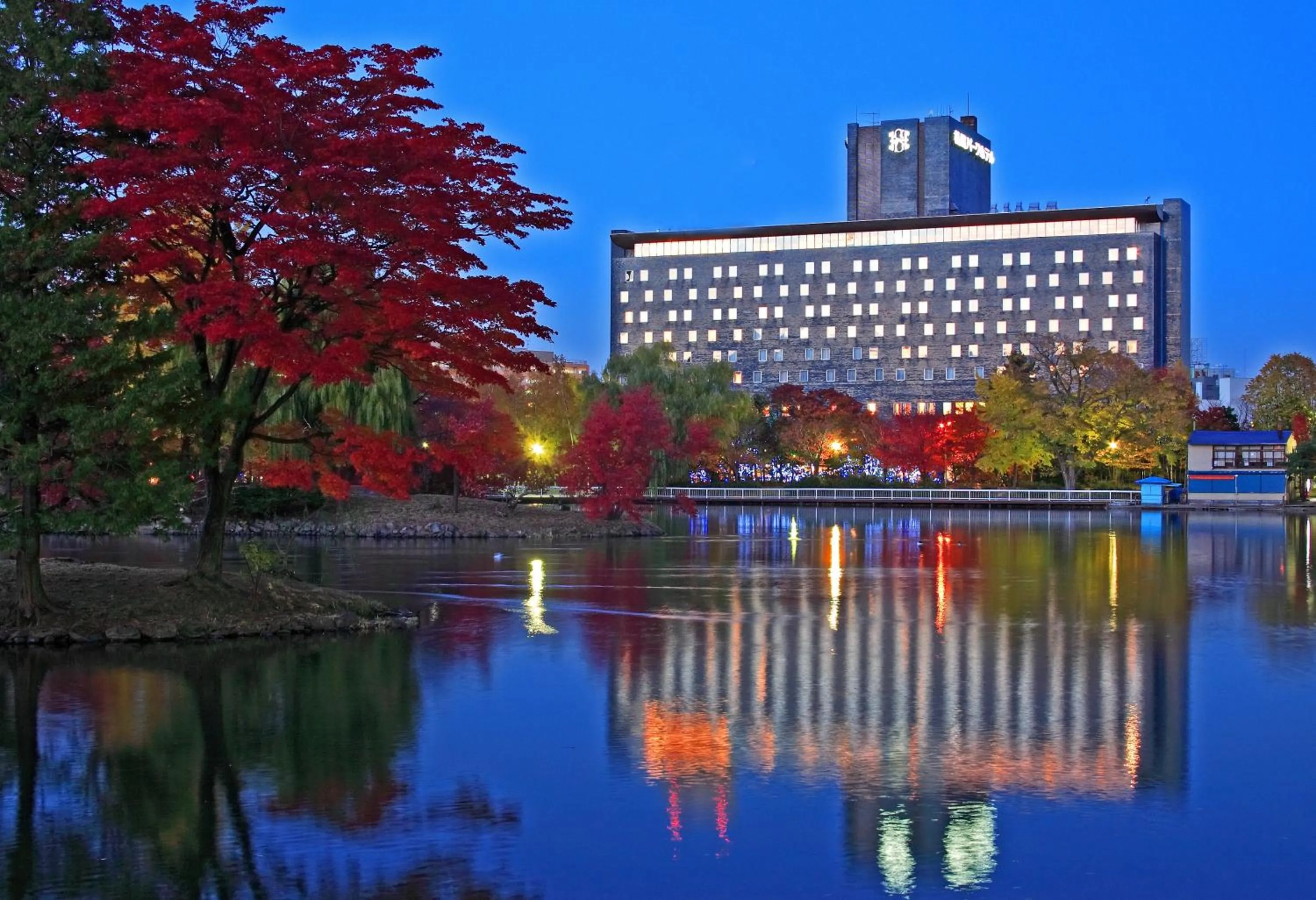 Property building in Sapporo Park Hotel