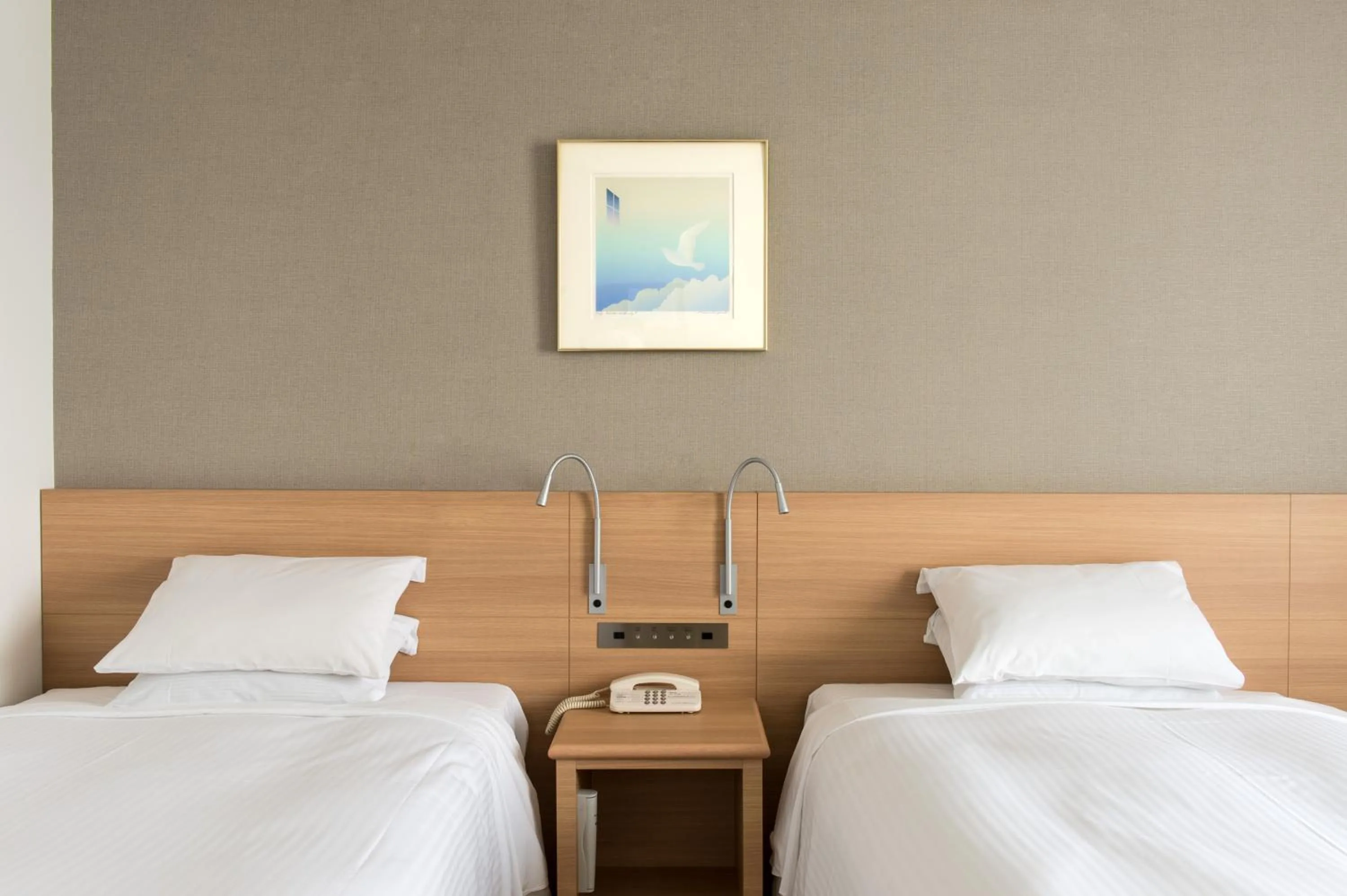 Photo of the whole room, Bed in Sapporo Park Hotel