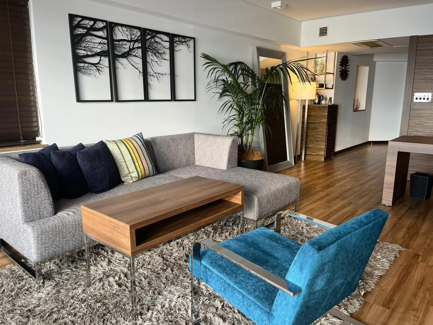 Living room in Scapes The Suite