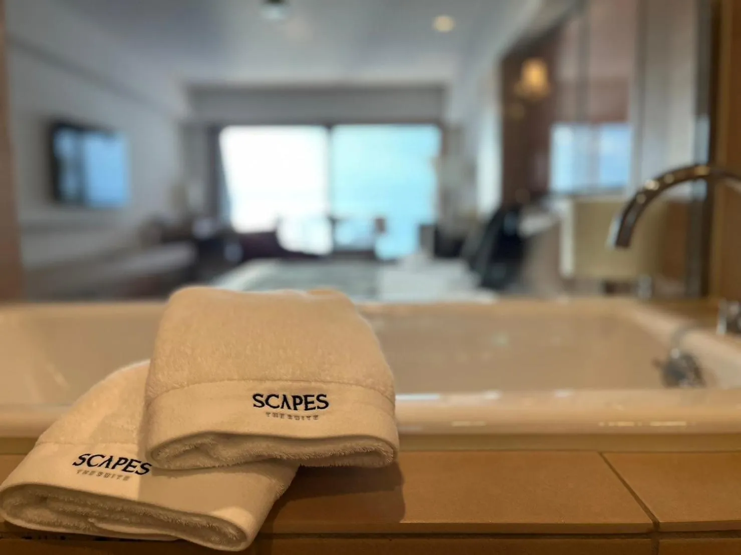 Bathroom in Scapes The Suite