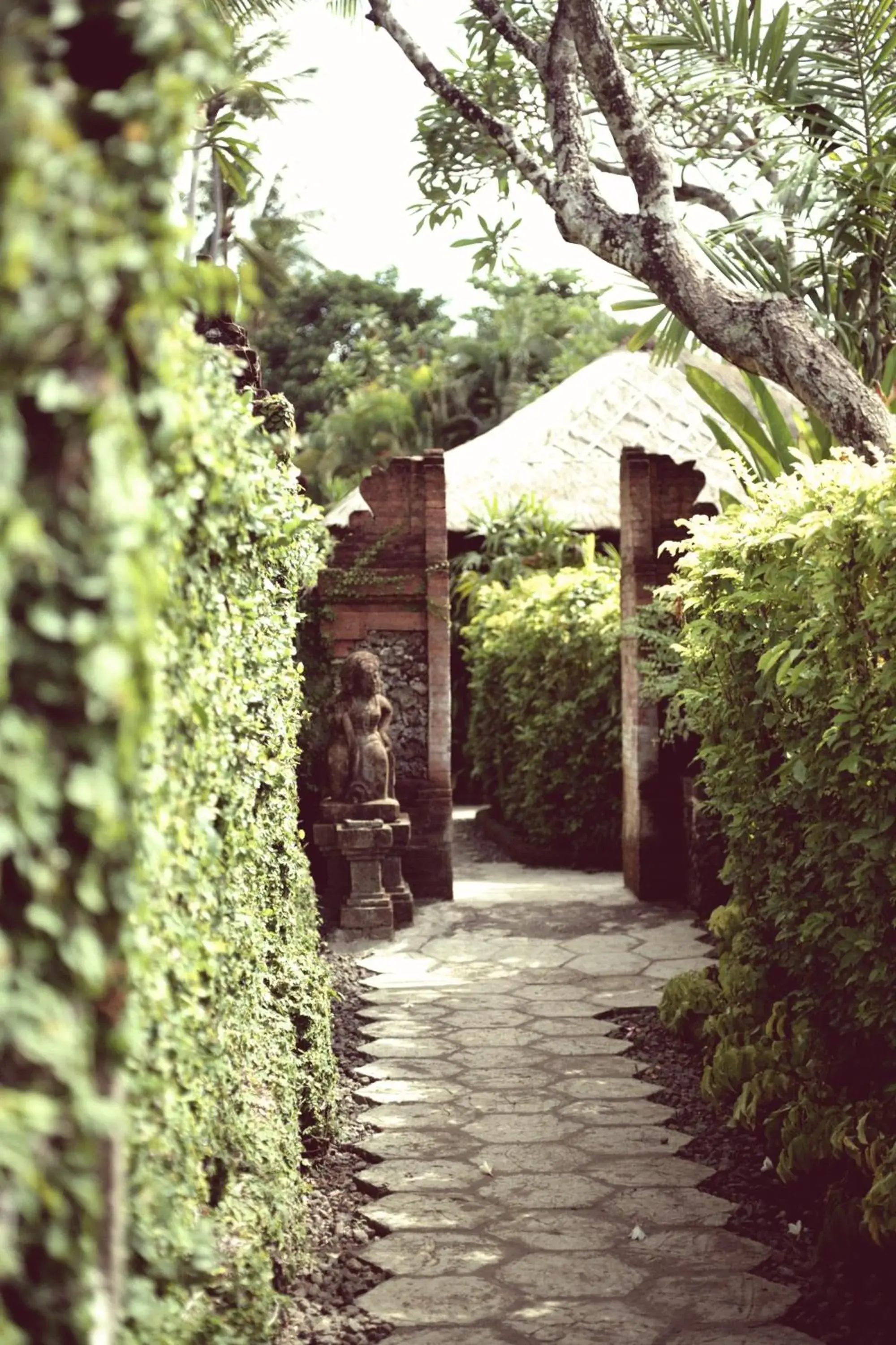 Facade/entrance in Tandjung Sari Hotel Facade/entrance in Tandjung Sari Hotel