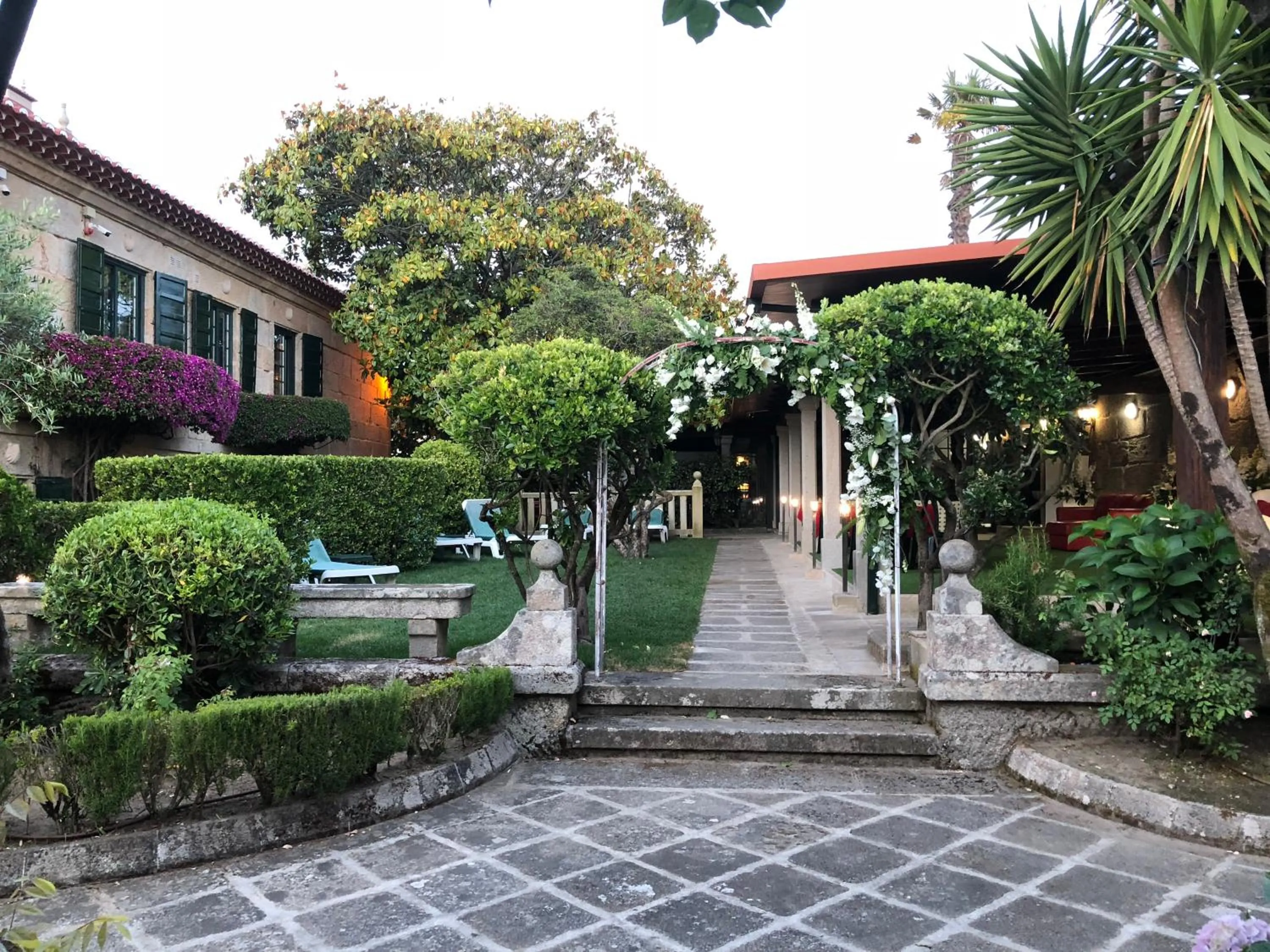 Garden in Hotel Playa Samil Vigo