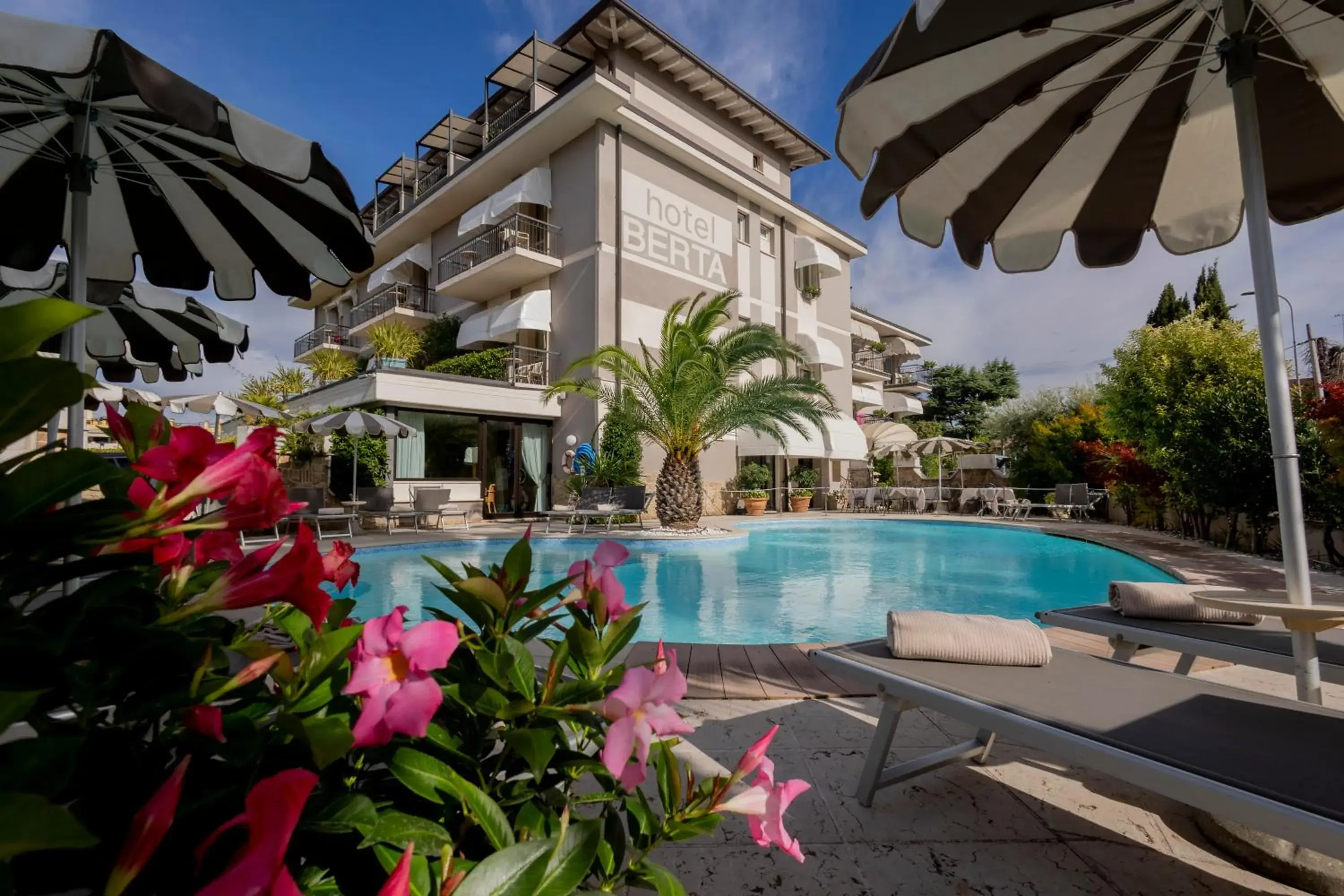 Property building in Hotel Berta Property building in Hotel Berta