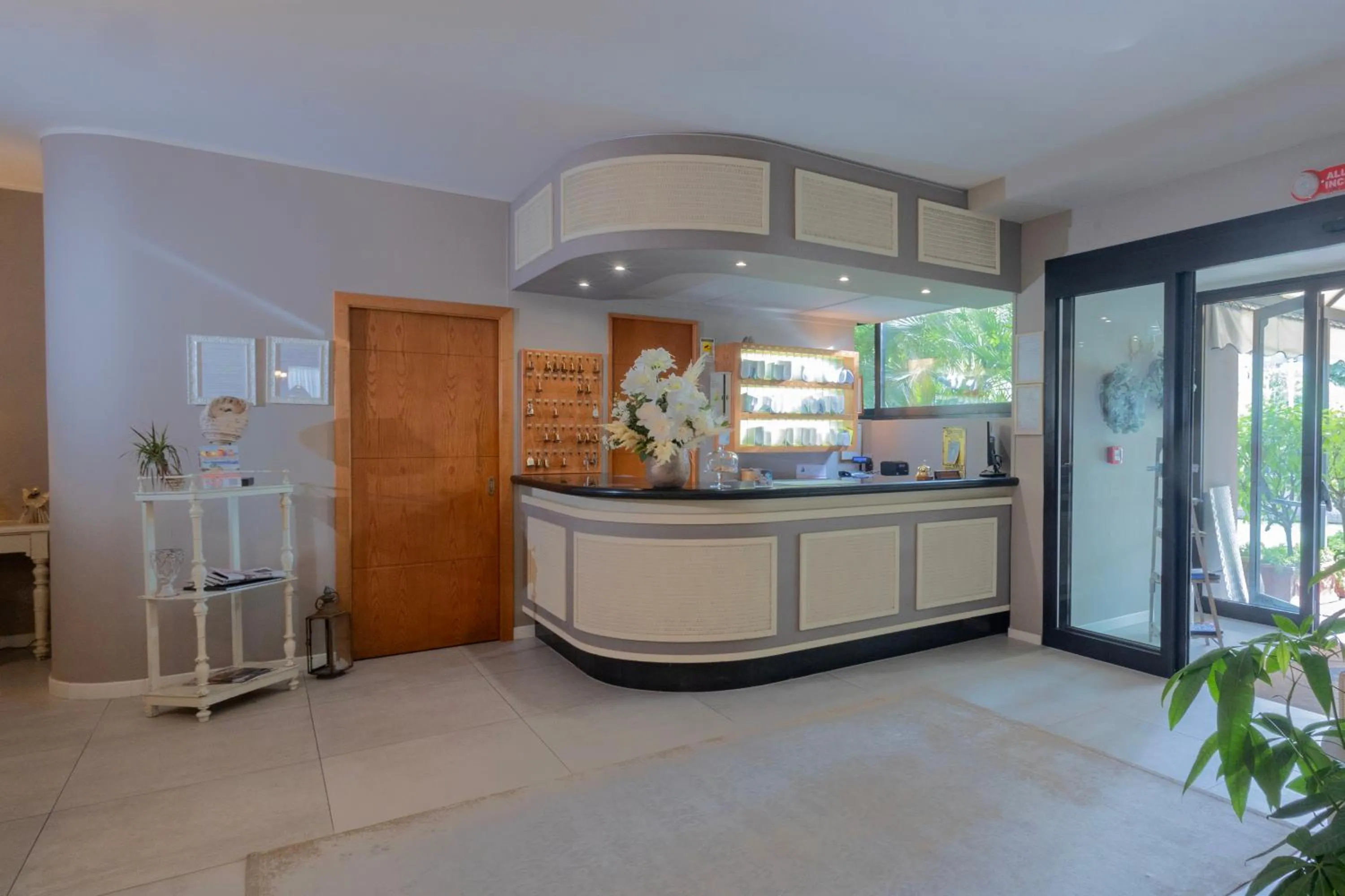 Lobby or reception in Hotel Berta