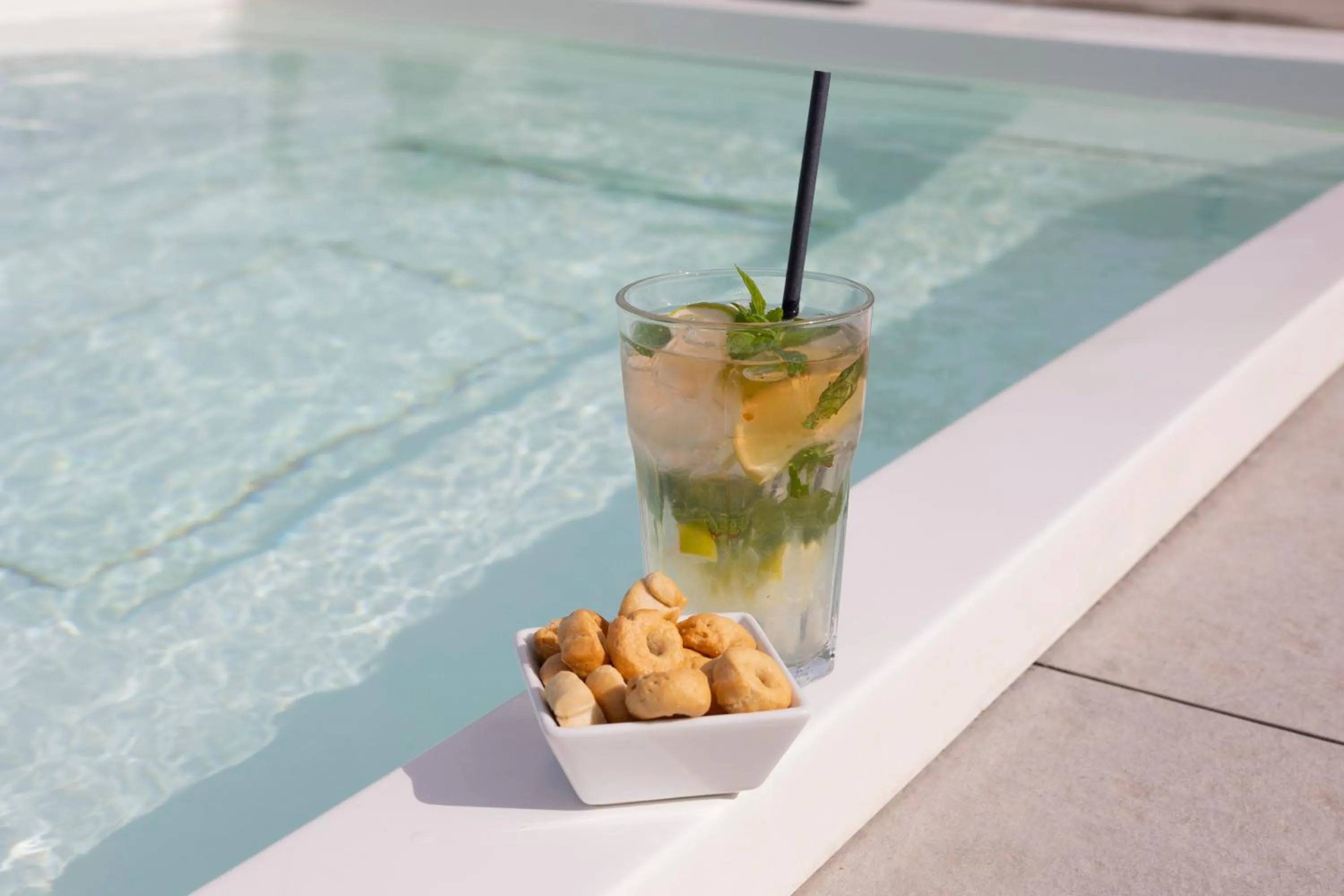 Food and drinks in Hotel Berta