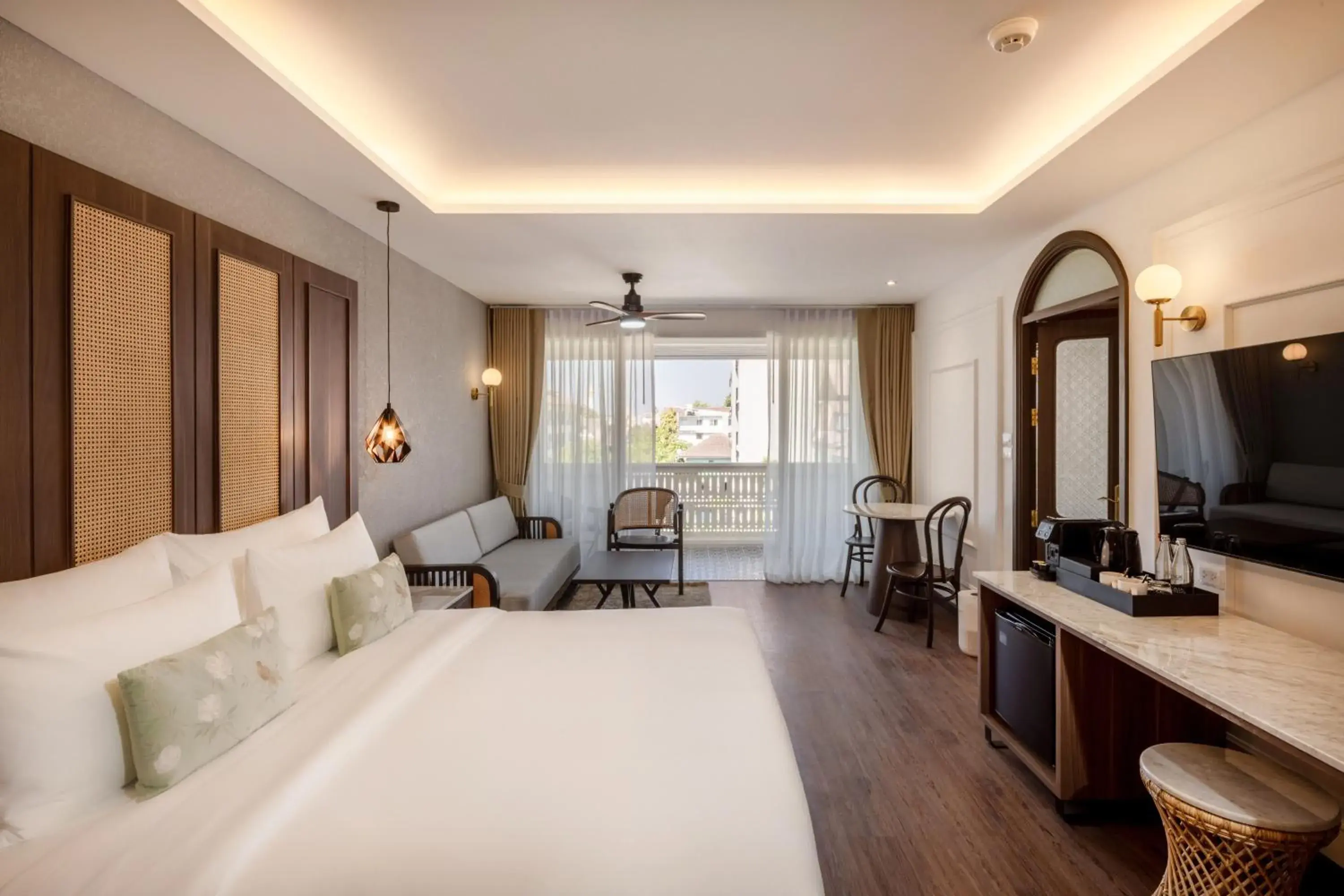 Bed in Away Chiang Mai Thapae Resort A Vegan Retreat Bed in Away Chiang Mai Thapae Resort A Vegan Retreat