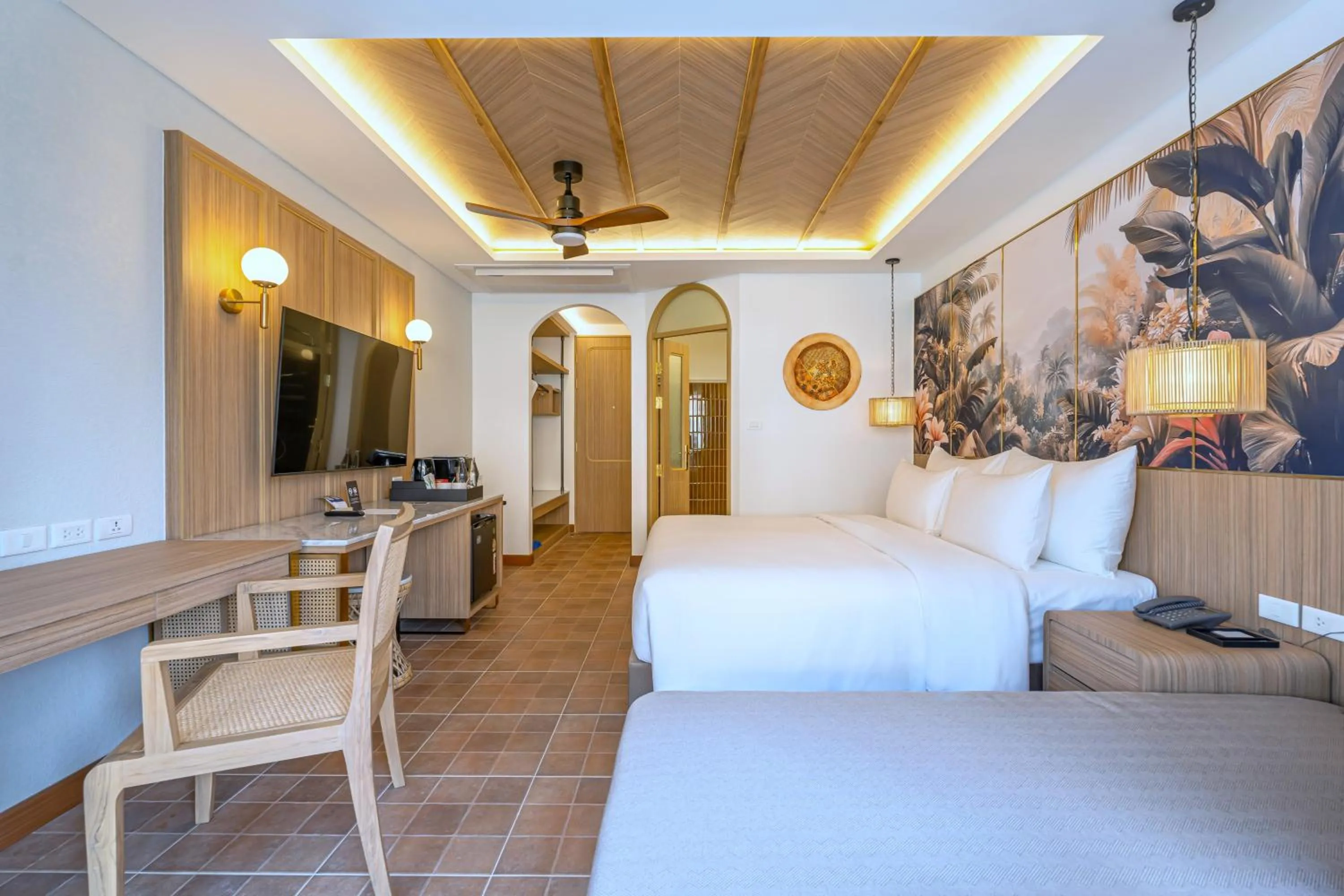 Bed in Away Chiang Mai Thapae Resort A Vegan Retreat