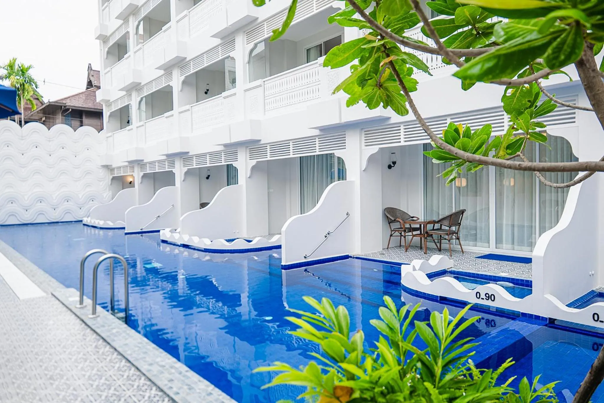 Swimming pool in Away Chiang Mai Thapae Resort A Vegan Retreat