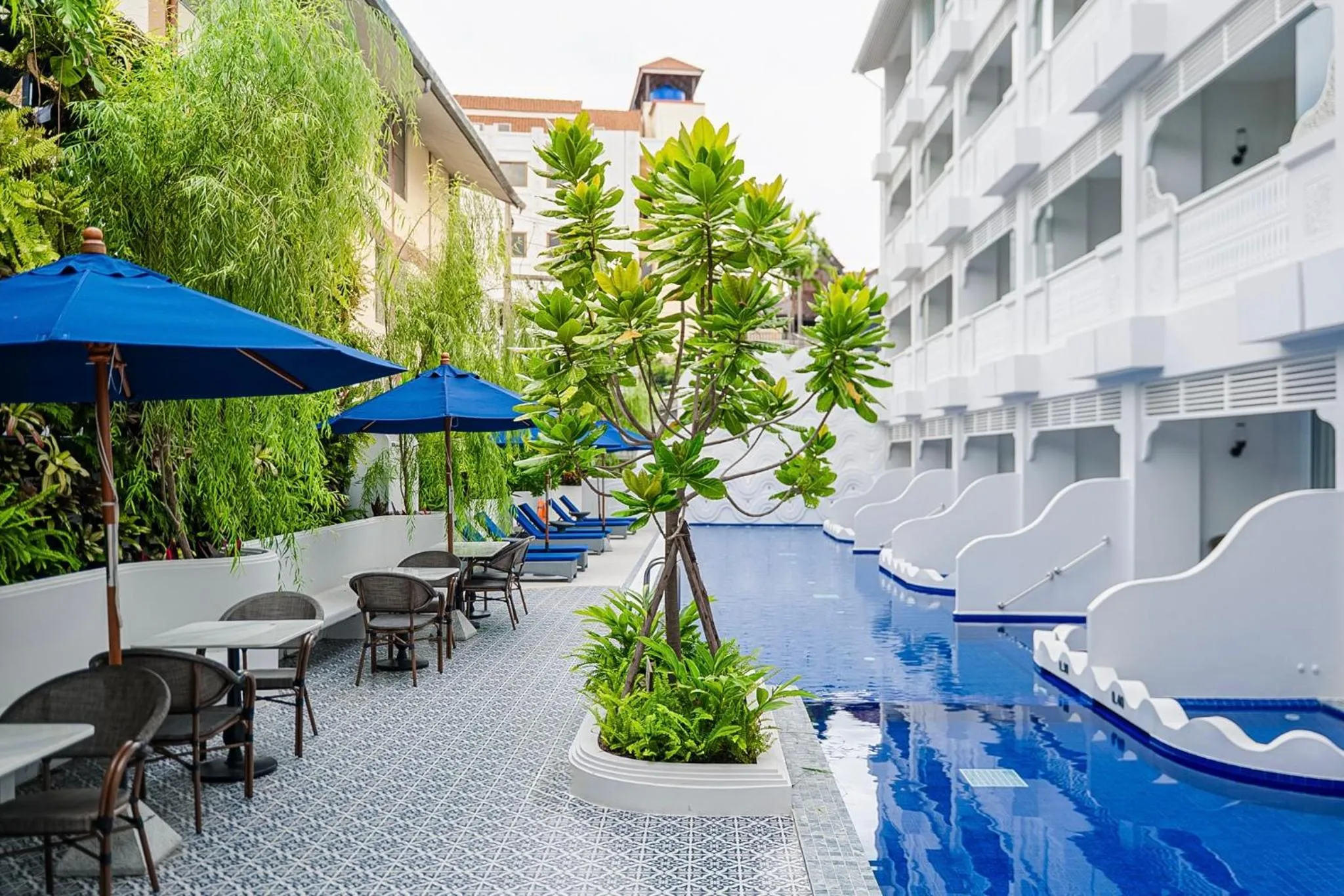 Swimming pool in Away Chiang Mai Thapae Resort A Vegan Retreat